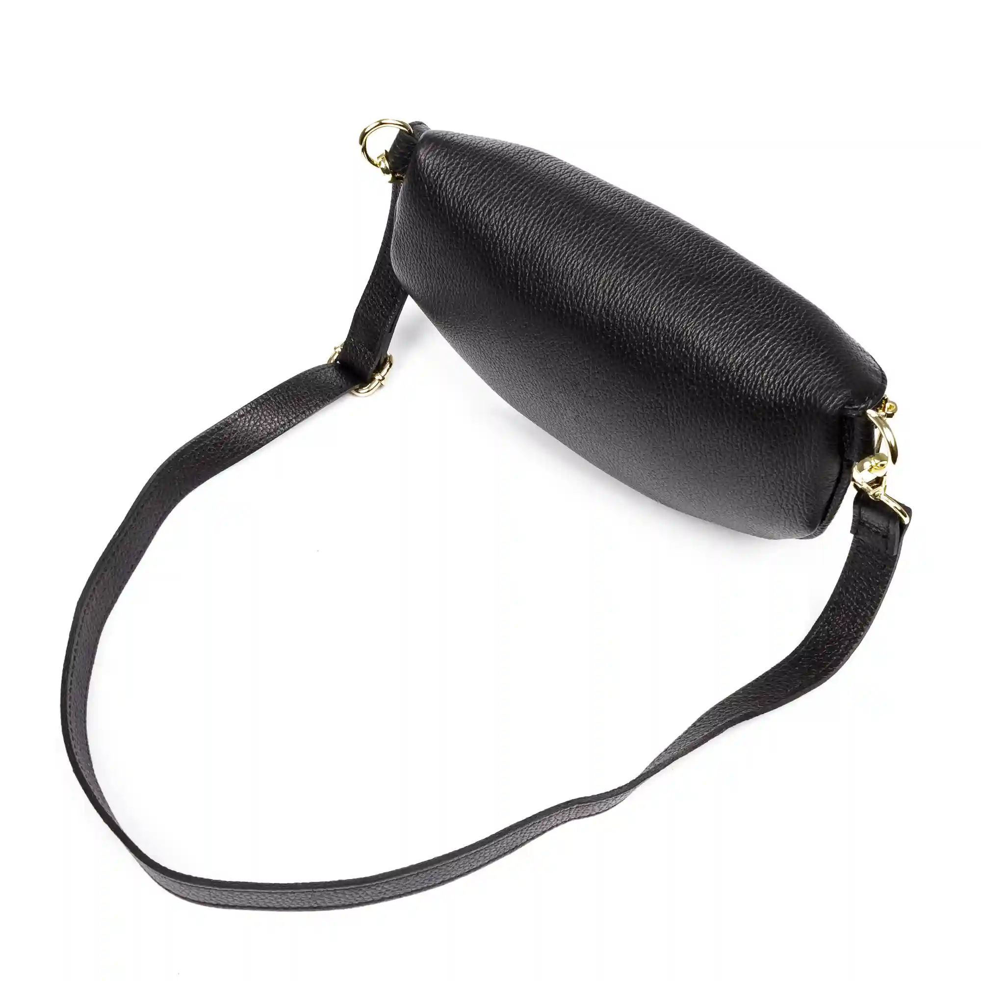 Firenze Artegiani Ambra Riñonera De Moda Unisex. Piel Auténtica Dollaro