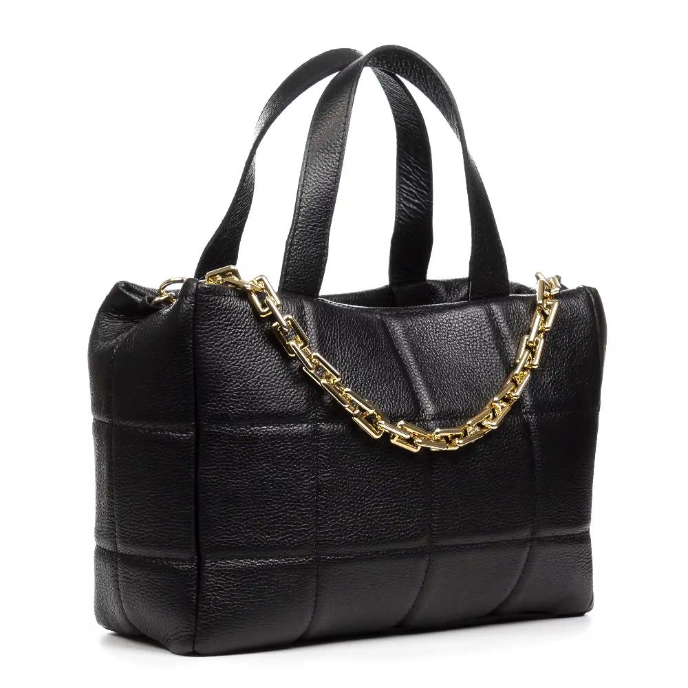 Firenze Artegiani Anzi Bolso Tote Mujer. Piel Auténtica Acabado Dollaro