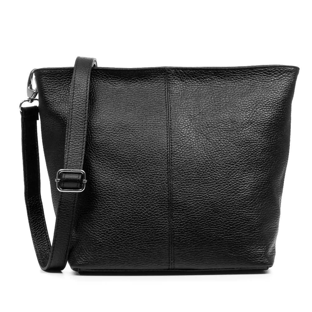 Firenze artegiani Apricale bolso de hombro mujer. Piel auténtica acabado Dollaro