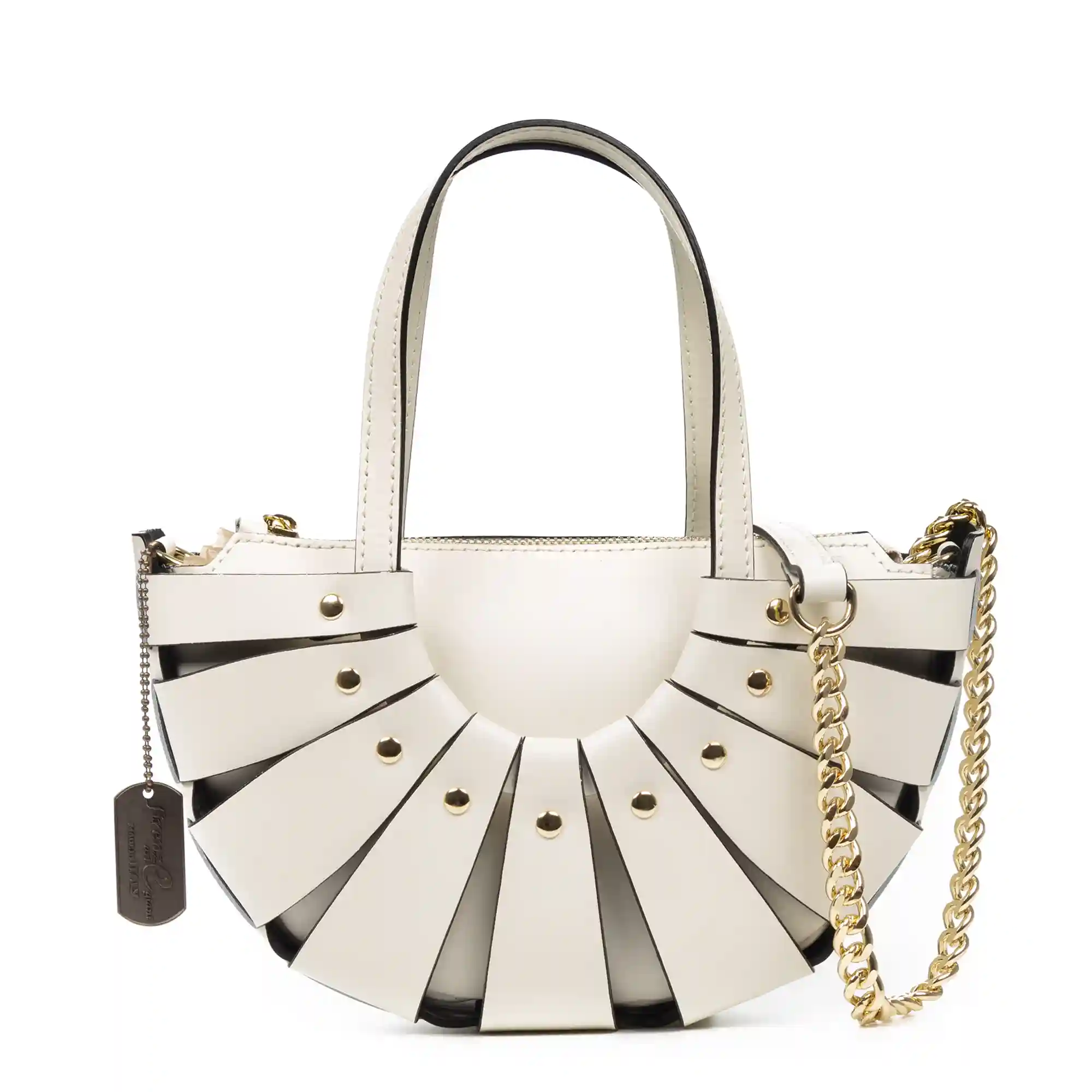 Firenze artegiani Aquara bolso de mano mujer. Piel Ruga auténtica