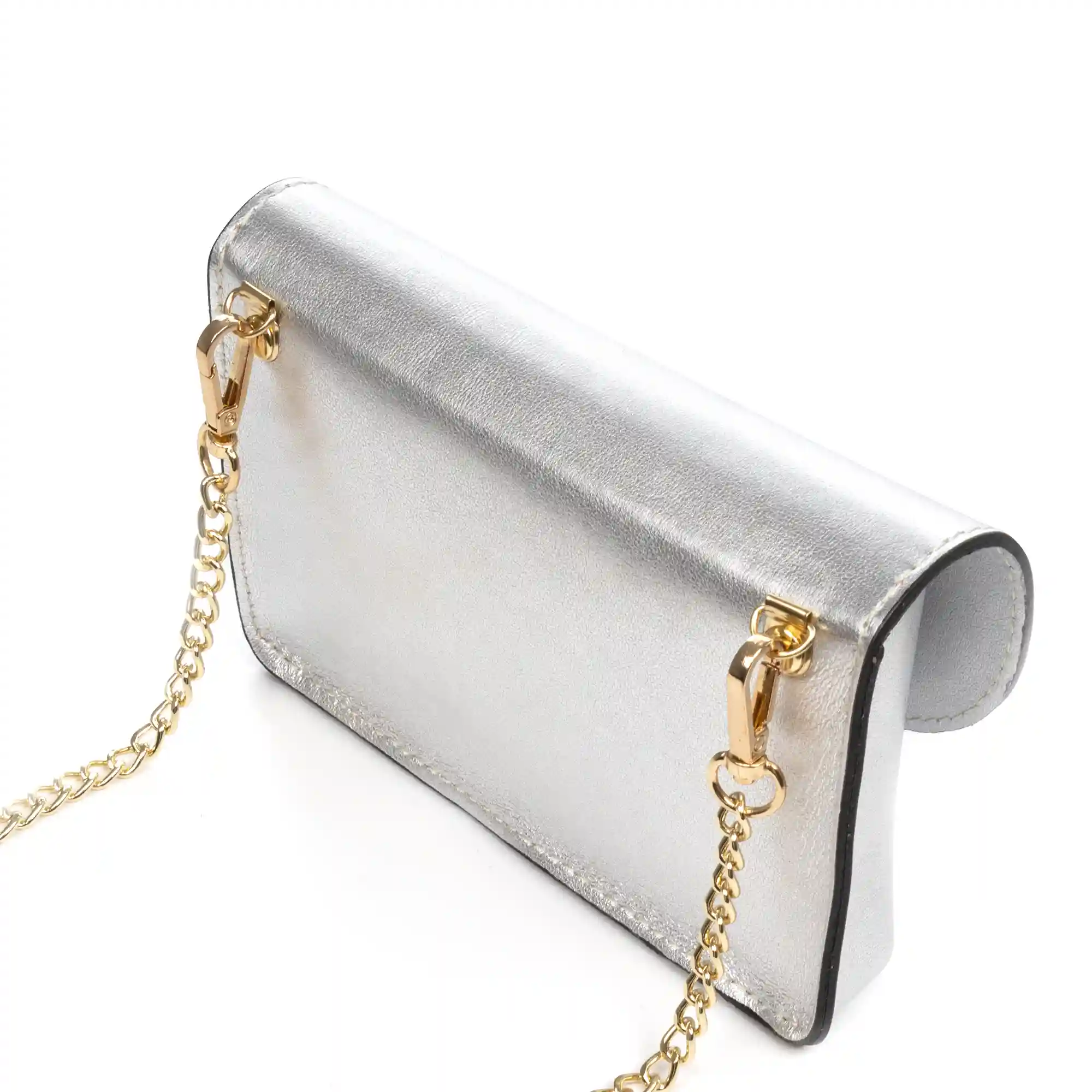 Firenze Artegiani Aquilonia Bolso De Mano Mujer. Piel Auténtica Acabado Gamuza Lacada