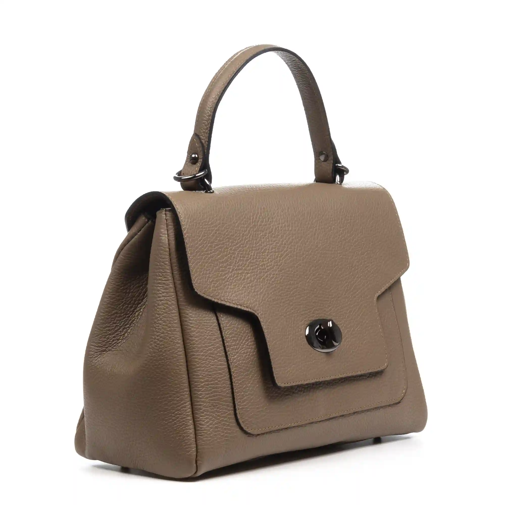 Firenze Artegiani Arcisate Bolso Tote Mujer. Piel Auténtica Acabado Dollaro