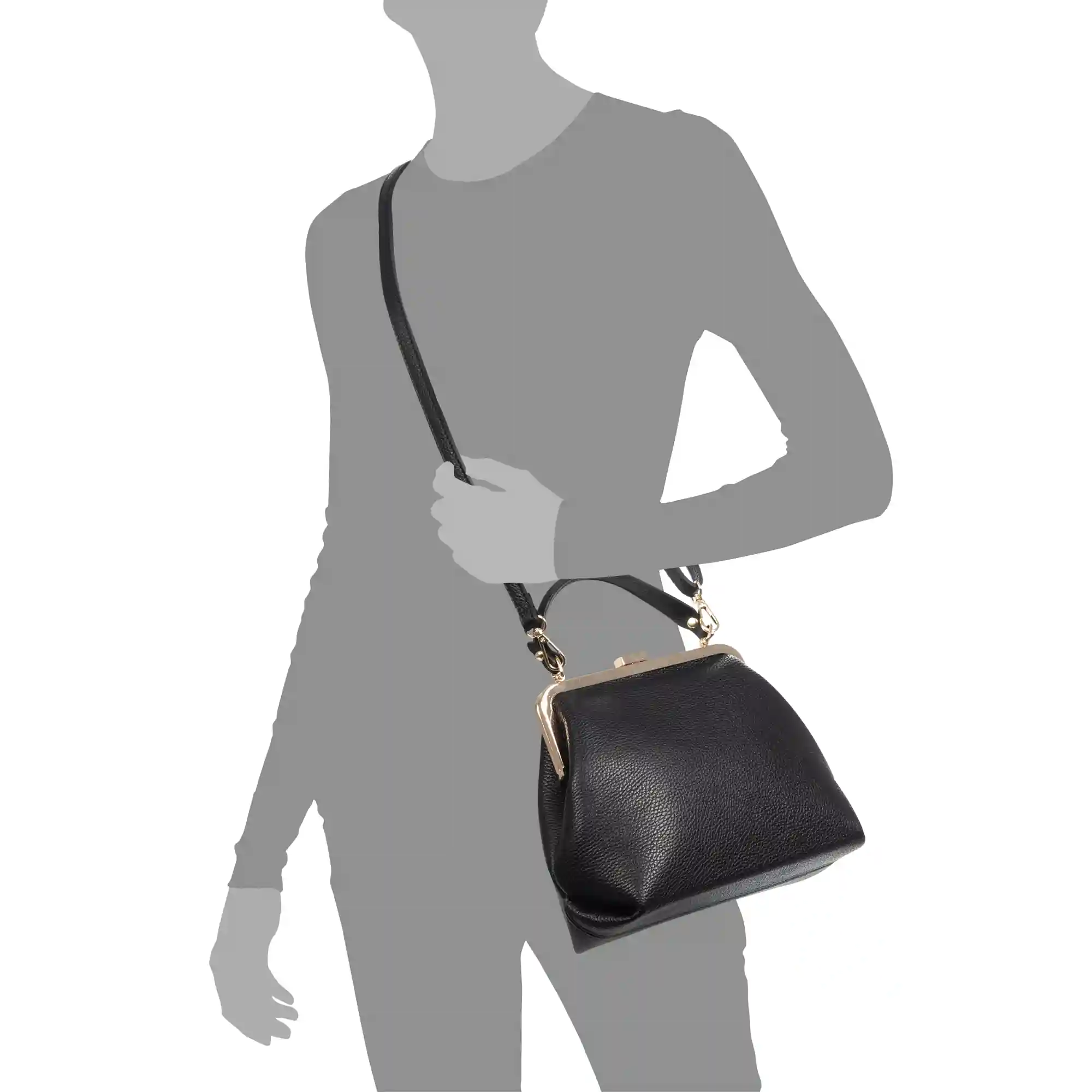 Firenze Artegiani Arienzo Bolso De Mano Mujer. Piel Auténtica Dollaro