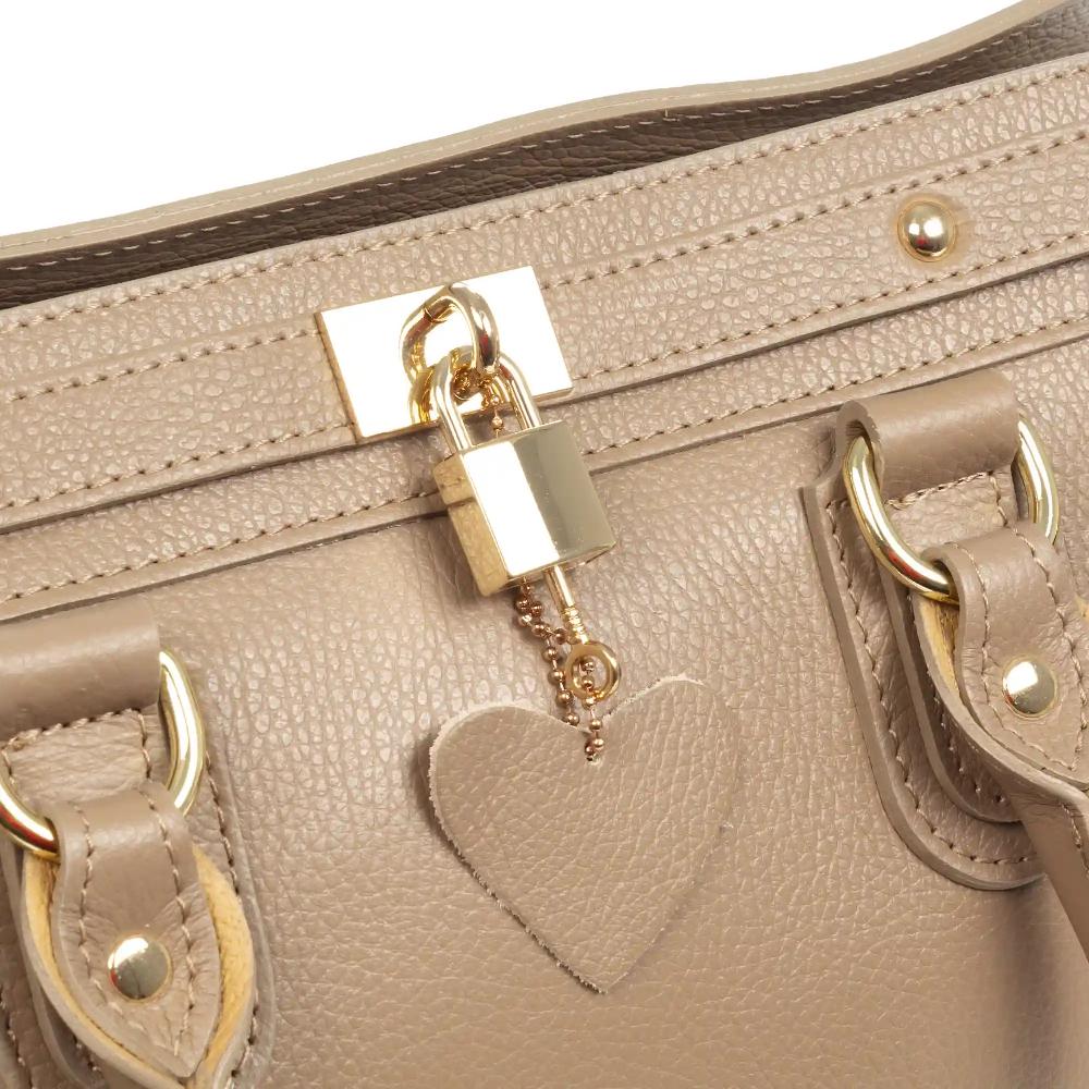 Firenze Artegiani Arpaise Bolso Tote Mujer. Piel Dollaro Auténtica