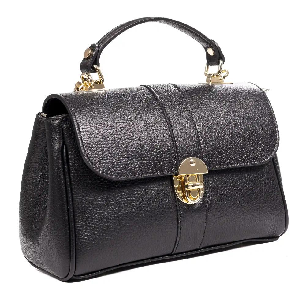 Firenze Artegiani Asiago Bolso De Mano Bandolera Piel Auténtica Dollaro. Diseño Exclusivo