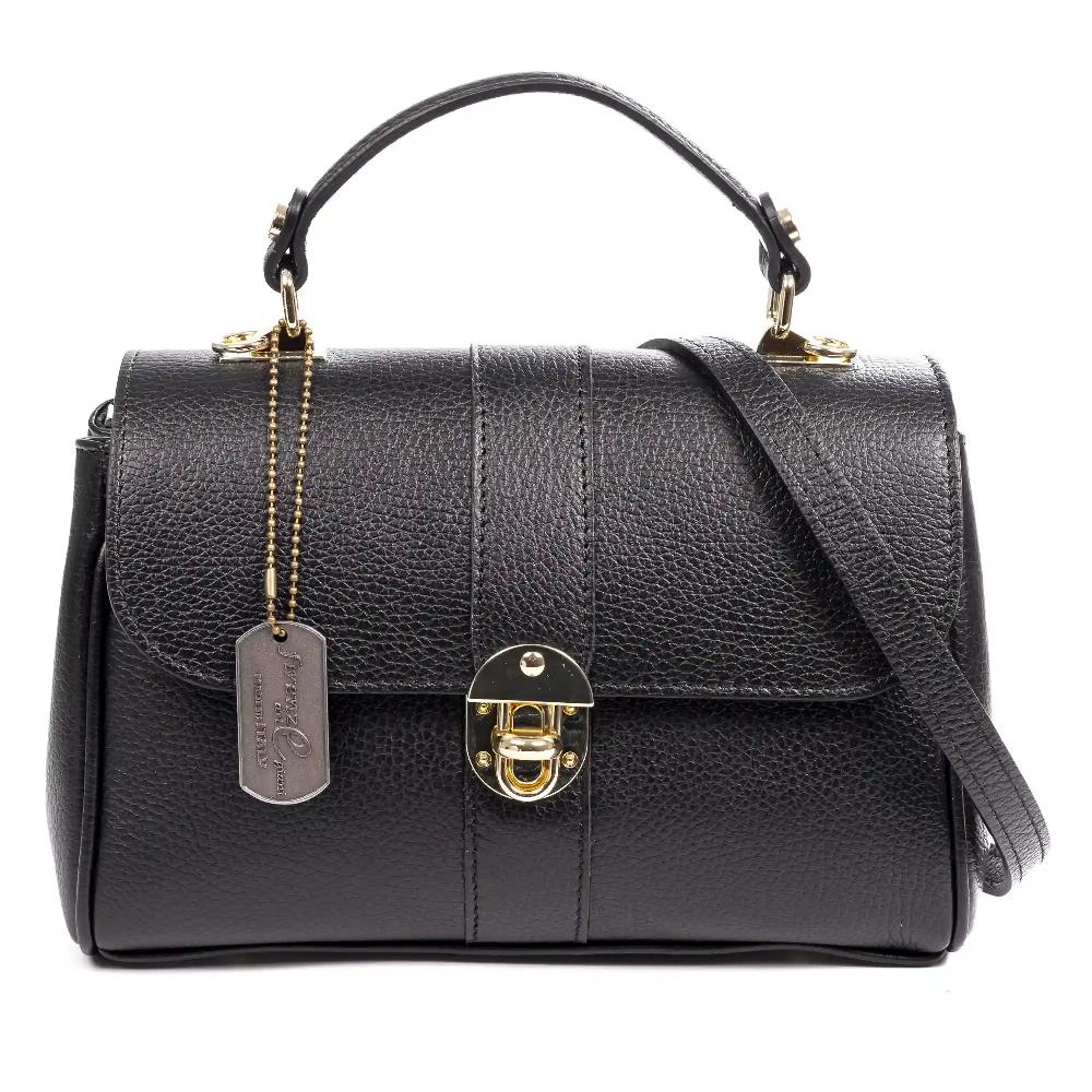 Firenze artegiani Asiago bolso de mano bandolera piel auténtica dollaro. Diseño exclusivo