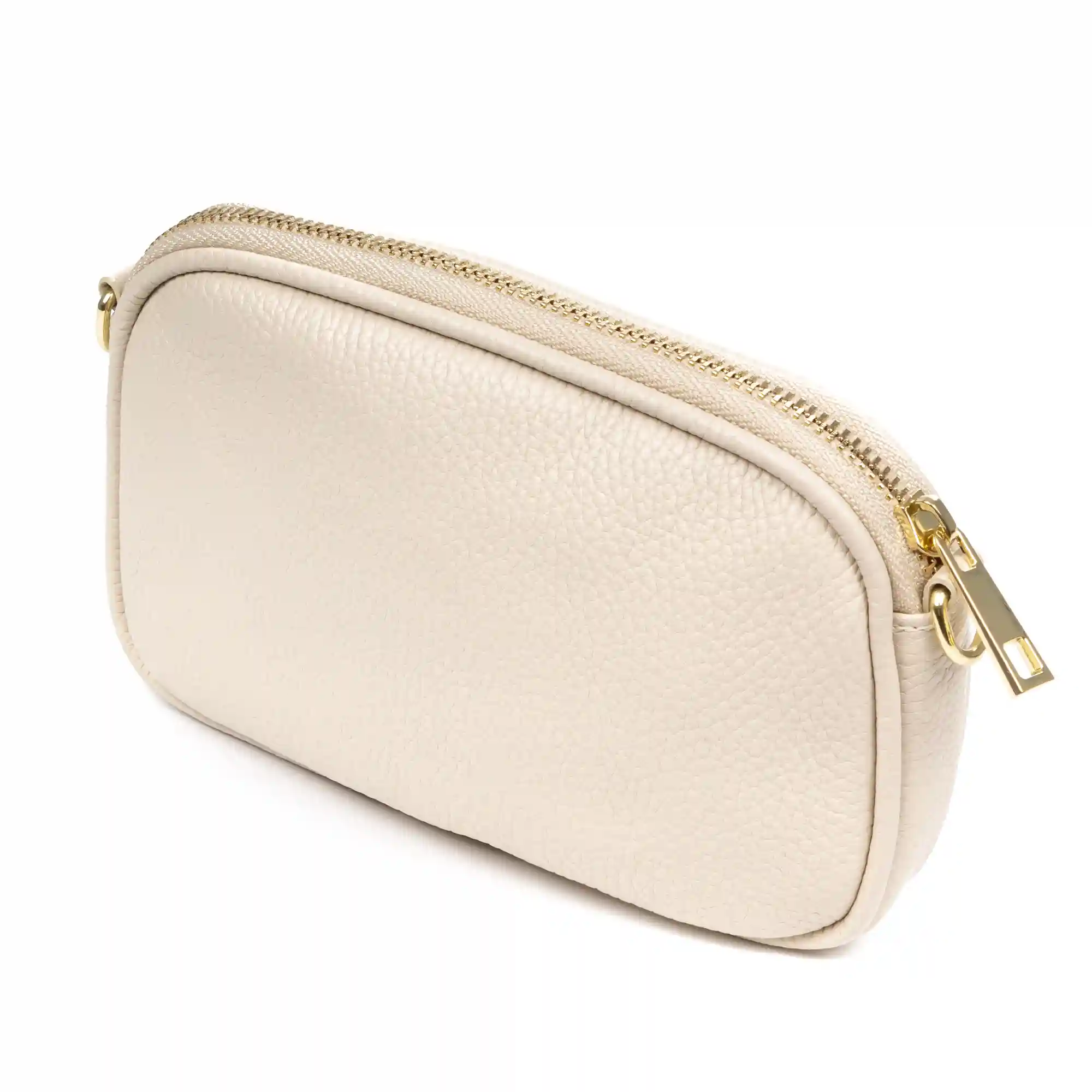 Firenze Artegiani Asola Bolso Bandolera De Piel Auténtica Acabado Dollaro