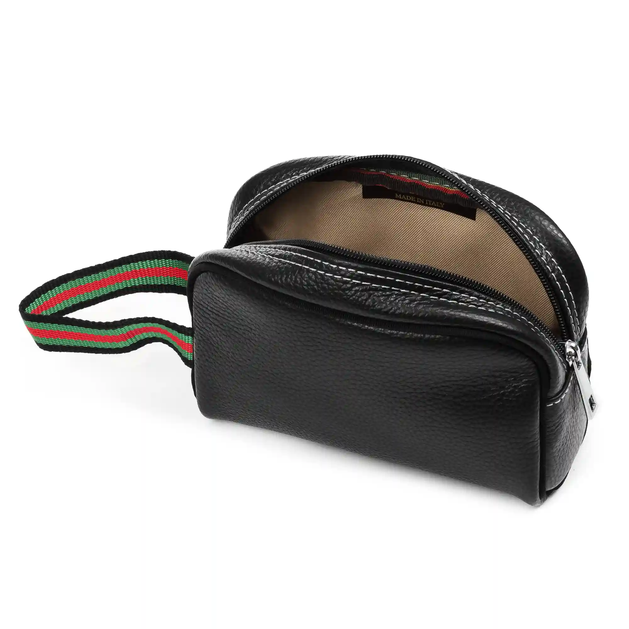 Firenze Artegiani Atanasia Organizador De Bolso/NECESER Hombre.Piel Auténtica Dollaro