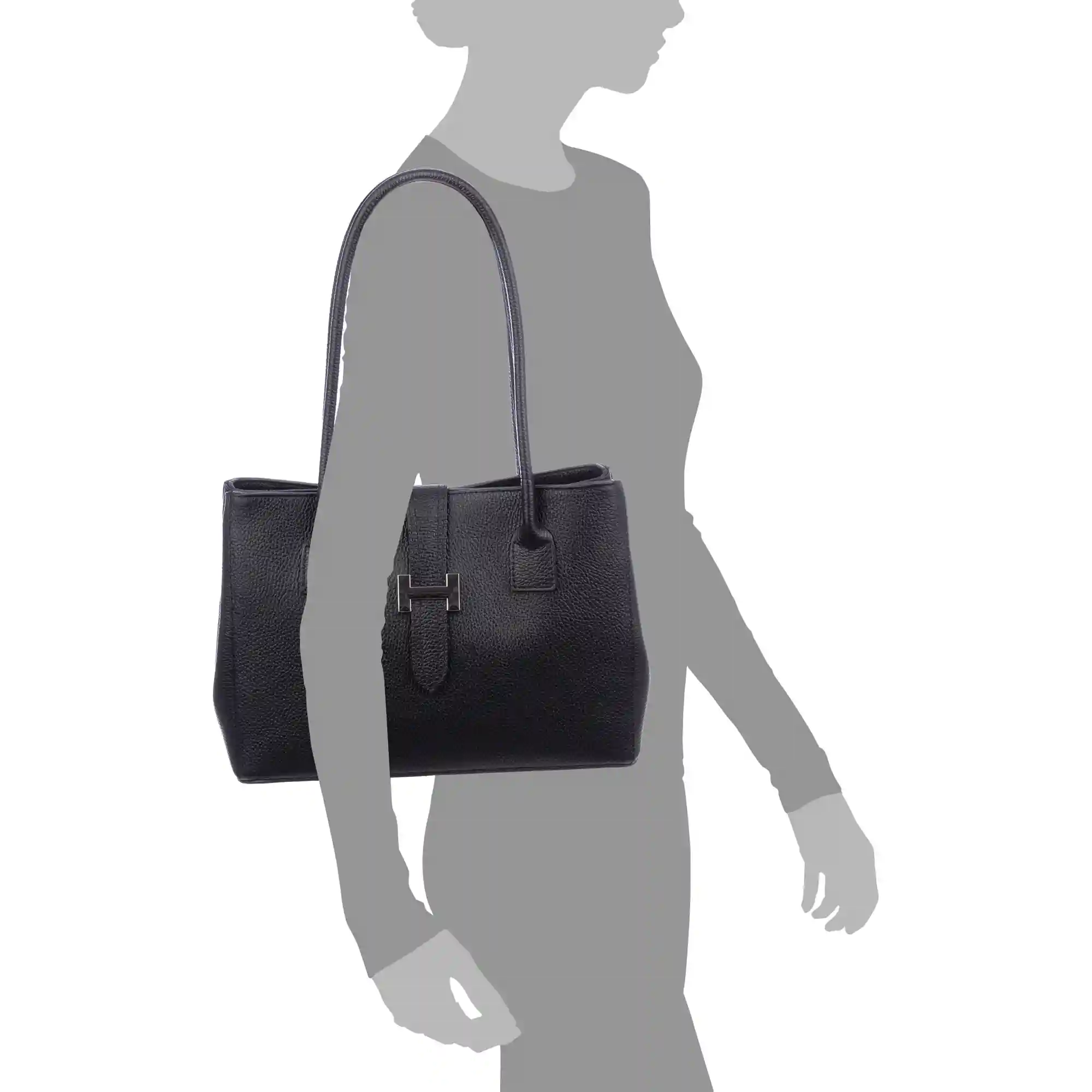 Firenze Artegiani Auditore Bolso Tote Mujer Piel Auténtica Dollaro