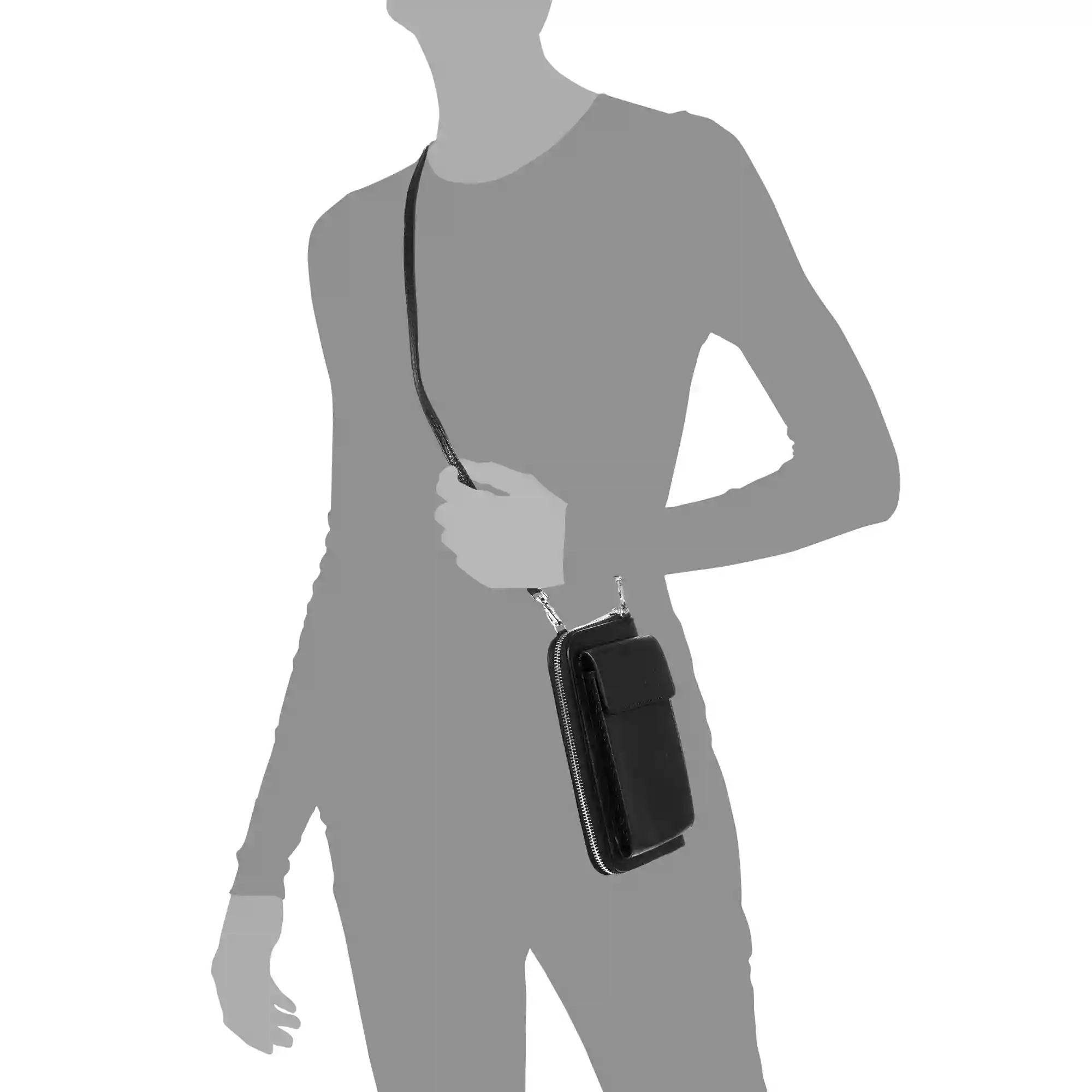 Firenze Artegiani Carmina Cartera Mujer Mujer.Piel Auténtica Dollaro