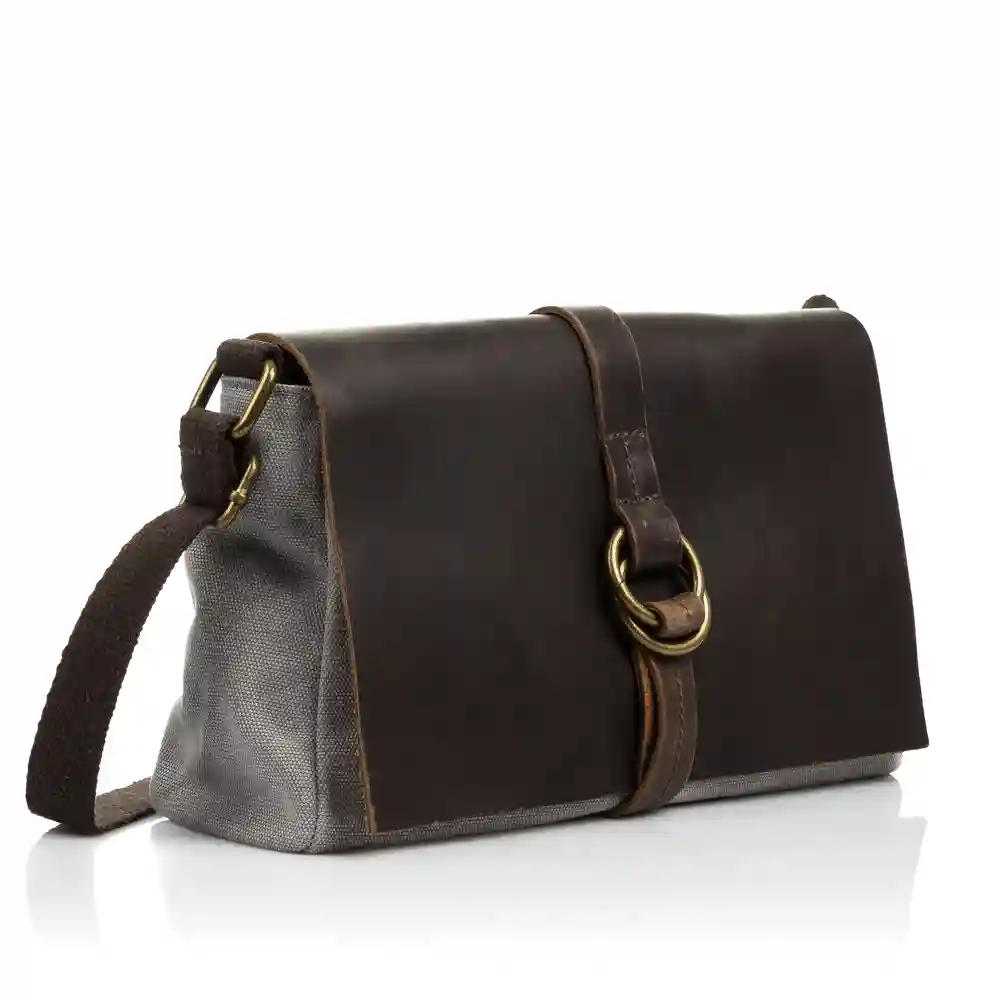 Firenze Artegiani Eutalia Bolso Satchel Mujer.Tejido Lona Premium