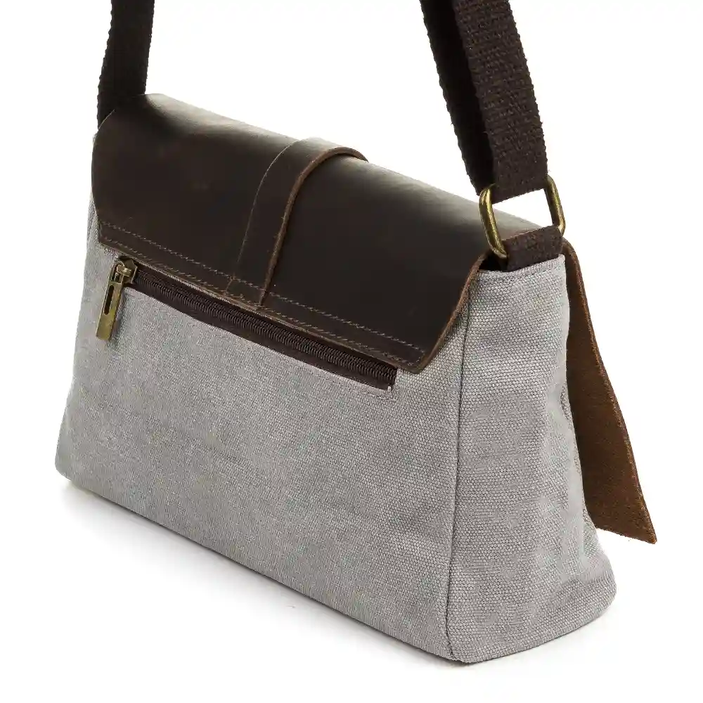 Firenze Artegiani Eutalia Bolso Satchel Mujer.Tejido Lona Premium