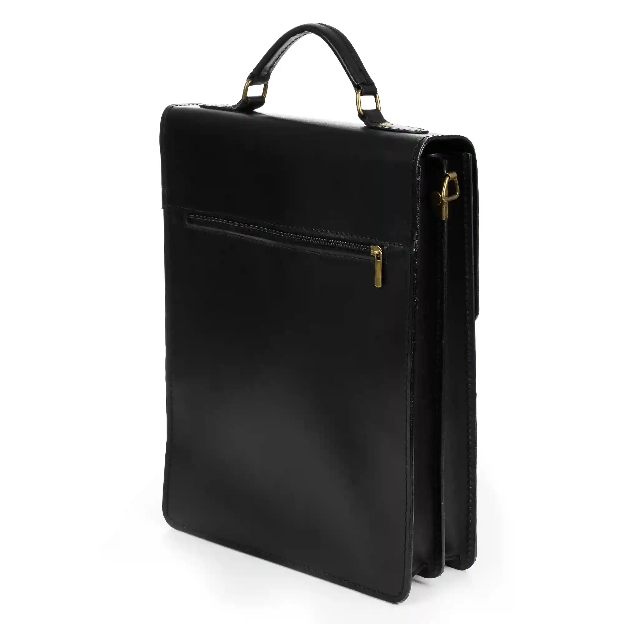 Firenze Artegiani Fiorino Maletin Unisex.Piel Auténtica Tamponato