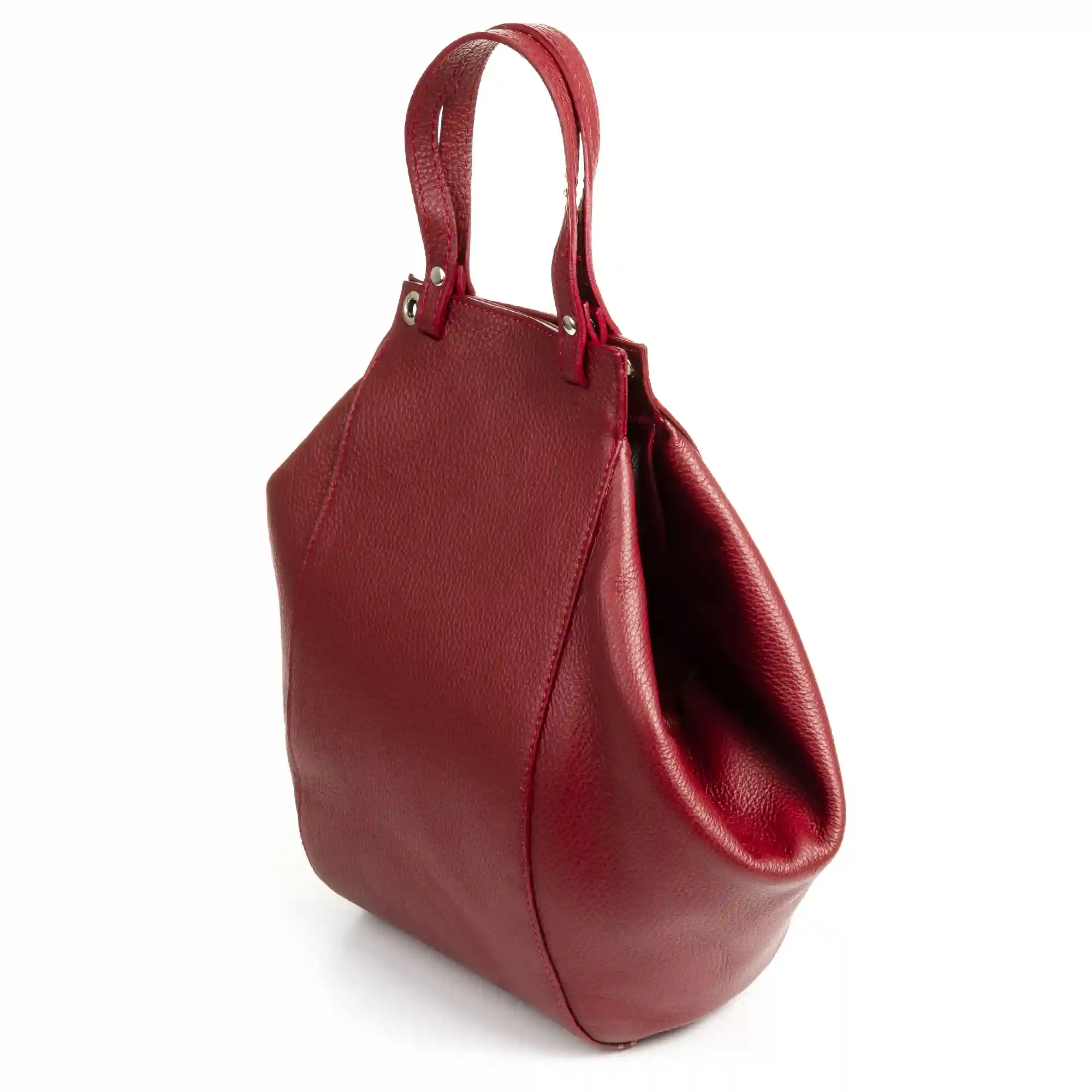 Firenze Artegiani Giusta Bolso De Hombro Mujer. Piel Auténtica Dollaro