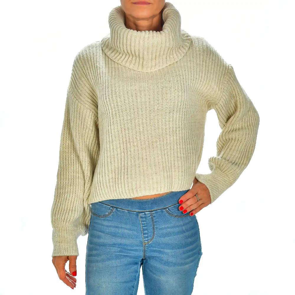 Firenze Artegiani Jersey Cuello Vuelto Talla única. Made In Italy