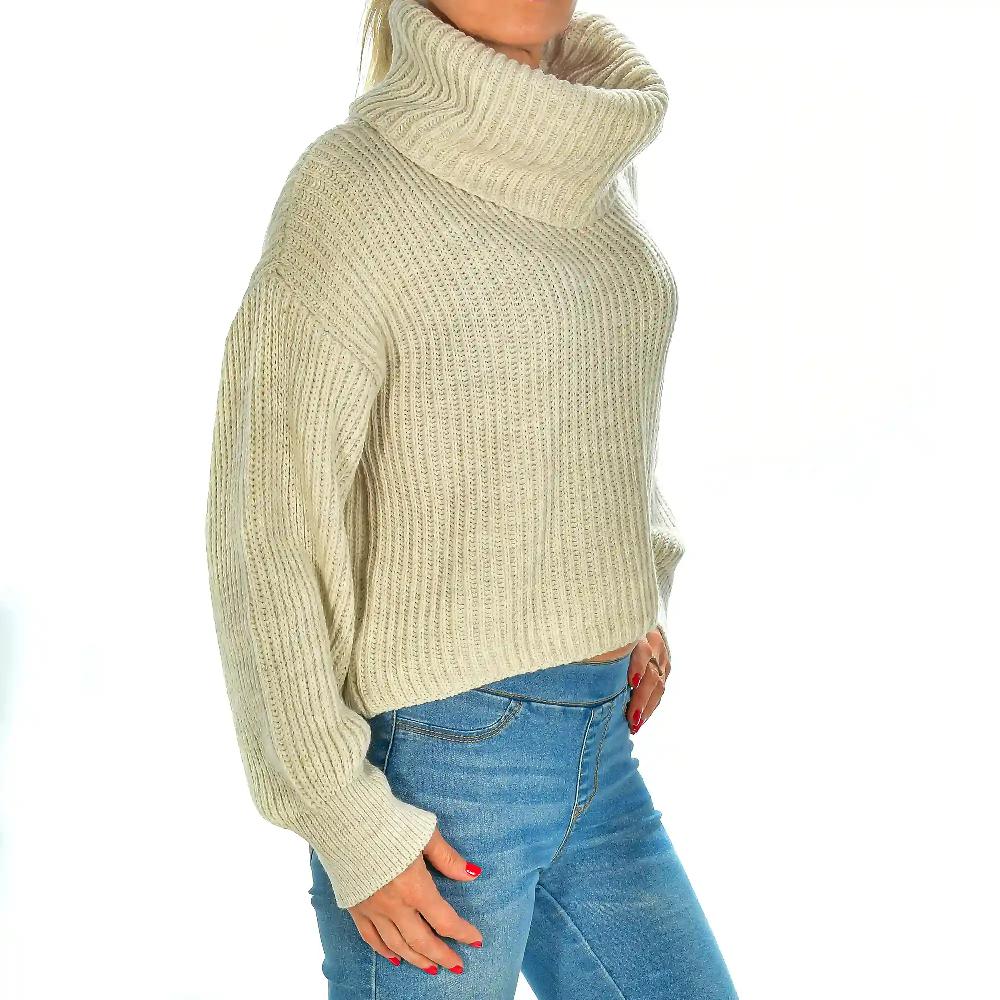 Firenze Artegiani Jersey Cuello Vuelto Talla única. Made In Italy