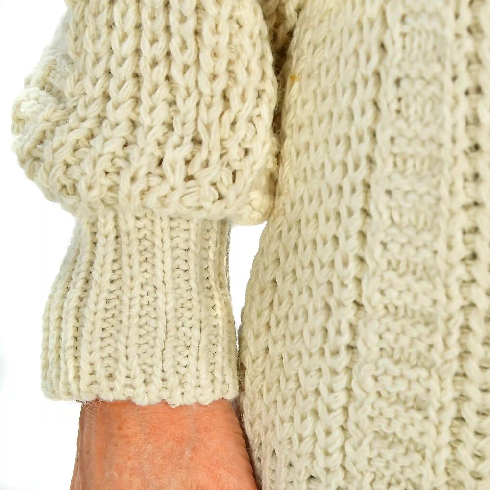 Firenze Artegiani Jersey De Cuello Redondo Oversized Talla única. Made In Italy