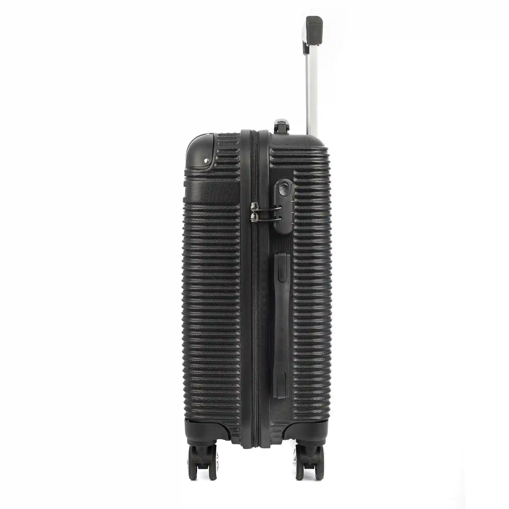 Firenze Artegiani Maleta De Cabina Trolley En Material Ligero De ABS De Alta Resistencia Con Esquinas Reforzadas. Cerradura Numérica Y 4 Ruedas Dobles Giratorias 360°. 57x36x21 Cm