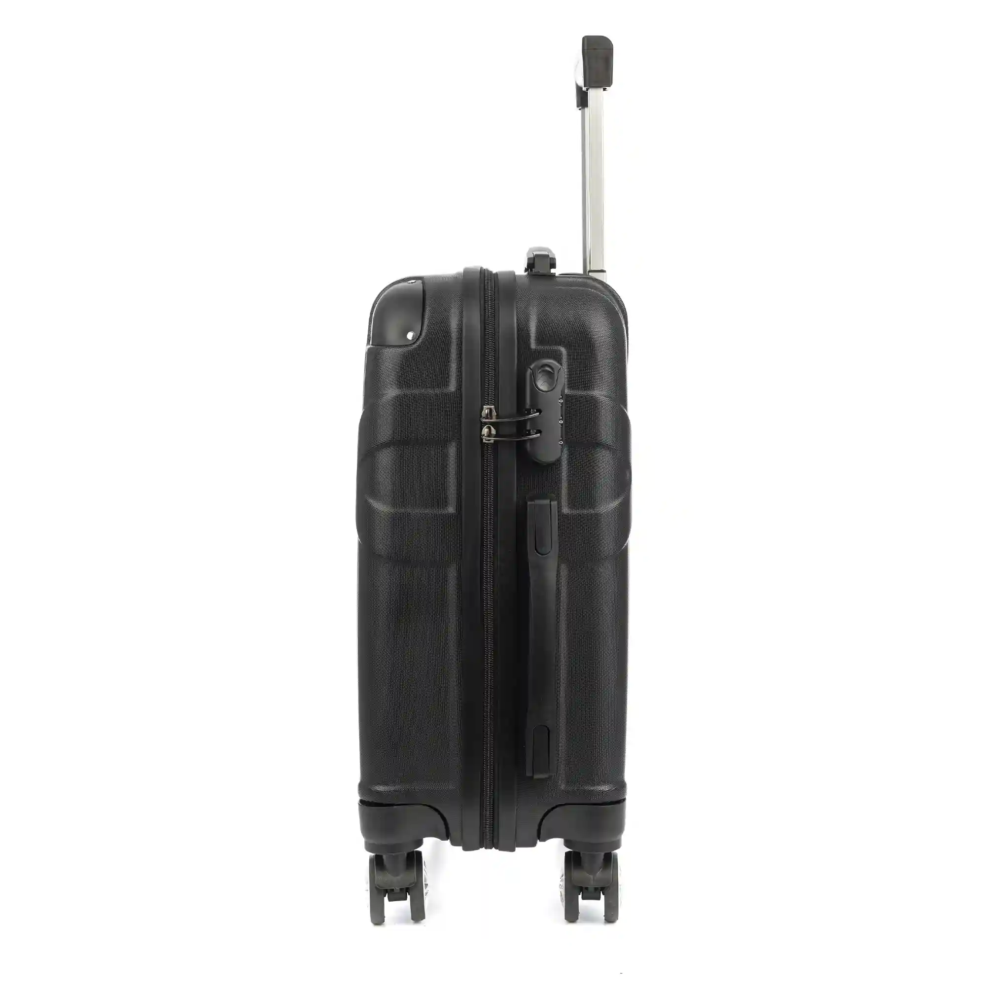 Firenze Artegiani Maleta De Cabina Trolley En Material Ligero De ABS De Alta Resistencia Con Esquinas Reforzadas. Cerradura Numérica Y 4 Ruedas Dobles Giratorias 360°. 55x36x21 Cm