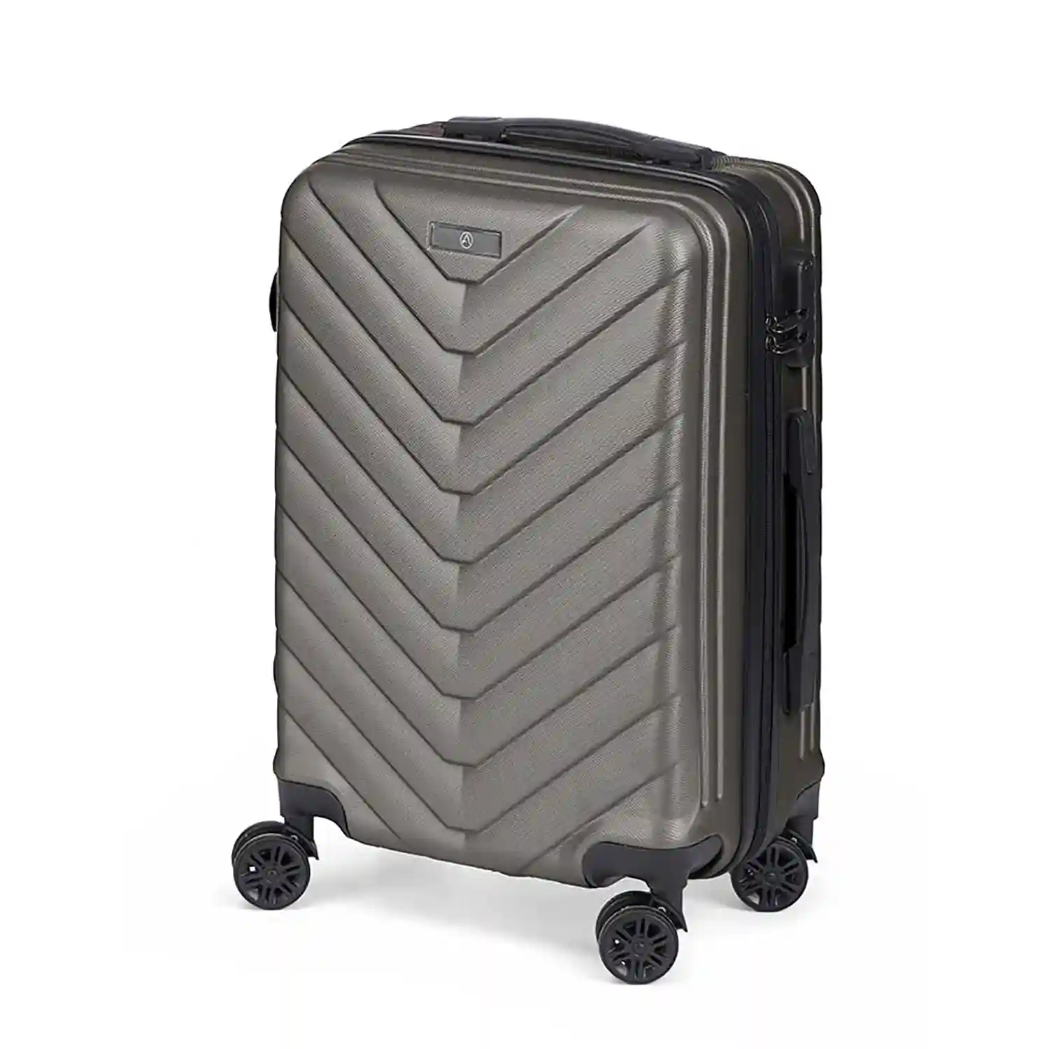 Firenze artegiani Maleta trolley de cabina en ABS ligera y resistente. Diseño escamas