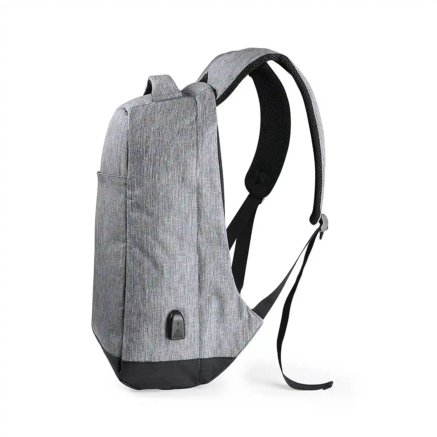 Firenze Artegiani Mochila Antirrobo Conexión USB. Bolsillo Acolchado Para Portátil Y Tablet. Parte Trasera Y Cintas Acolchadas