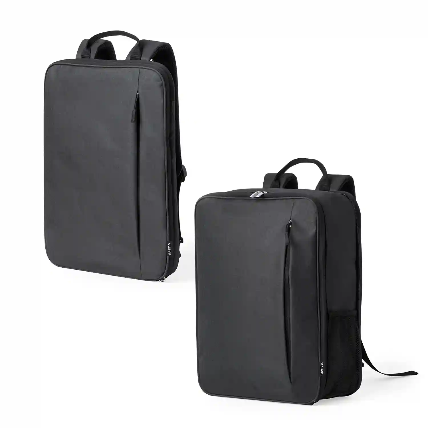 Firenze Artegiani Mochila Extensible Weiter Porta Laptop Para Tablet De 10 Pulgadas Y Portátil De 15 Pulgadas. Materiales Reciclados