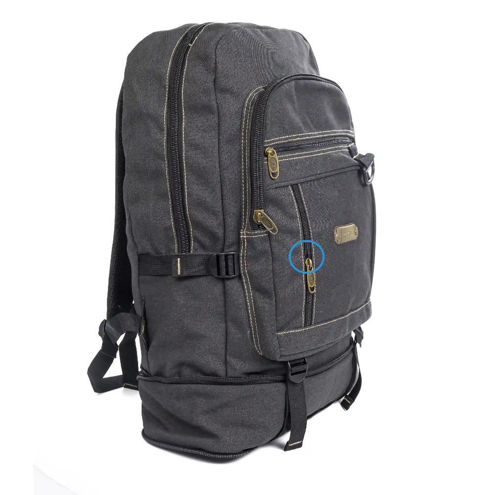 Firenze Artegiani Mochila Táctica Cordura Nylon 56x40 Cms Extensible Ultra Resistente.Multicompartimento Acolchada Con Sujección En Cintura
