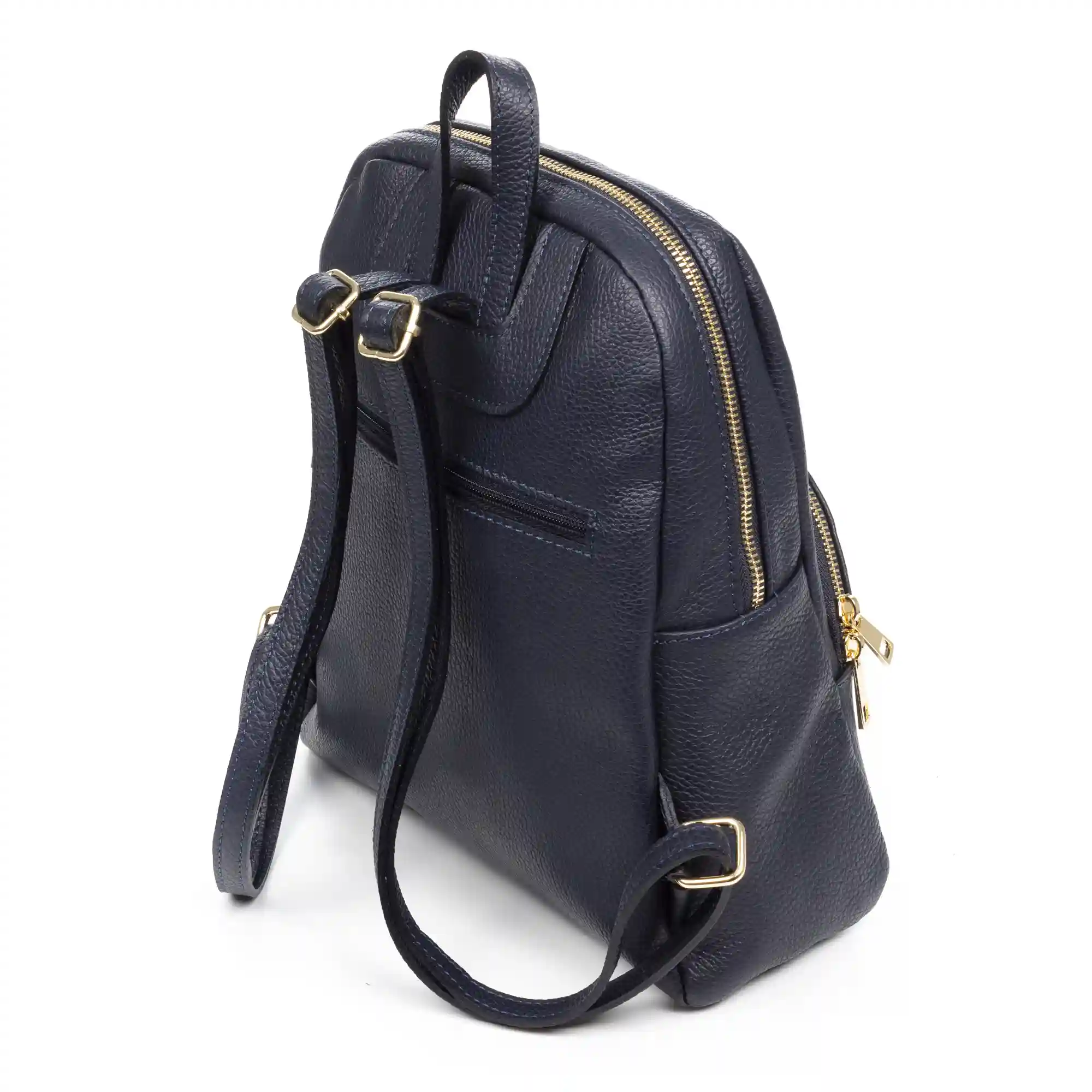 Firenze Artegiani Monastier Bolso Mochila Mujer. Piel Auténtica Dollaro