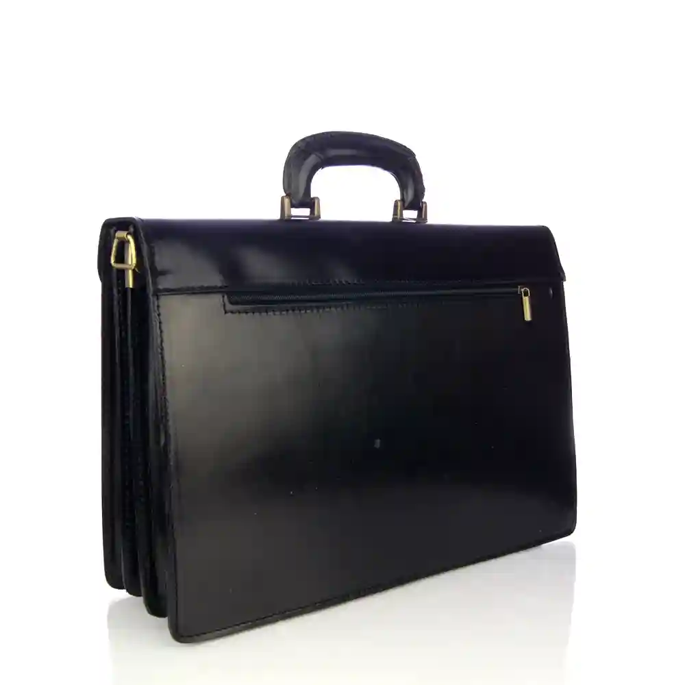 Firenze Artegiani Pescara Maletin Unisex.Piel Auténtica Vaqueta