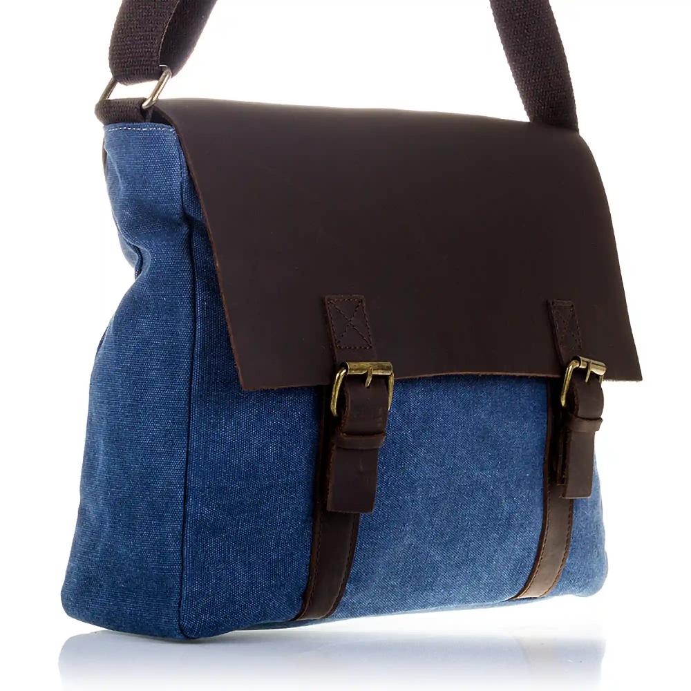 Firenze Artegiani Pescasseroli Bolso Satchel Mujer.Tejido Lona Premium