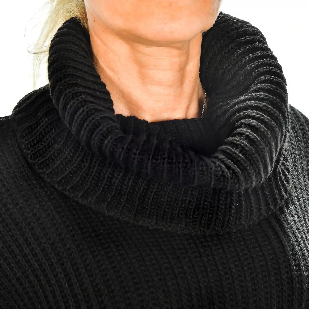 Firenze Artegiani Vestido Cuello Vuelto Talla única. Made In Italy