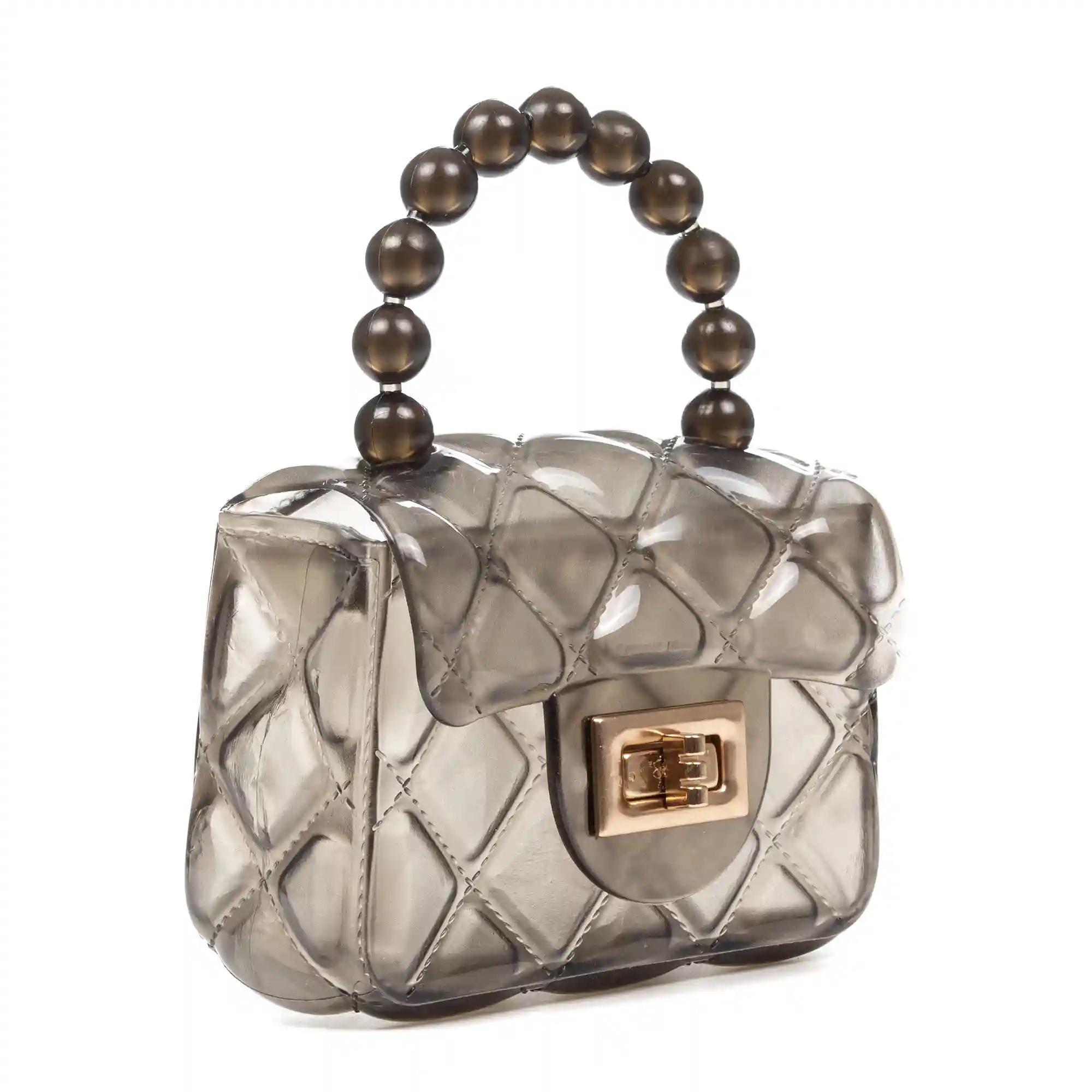 Firenze Artegiani Villalvernia Bolso De Mano Mini De Pvc Brillante