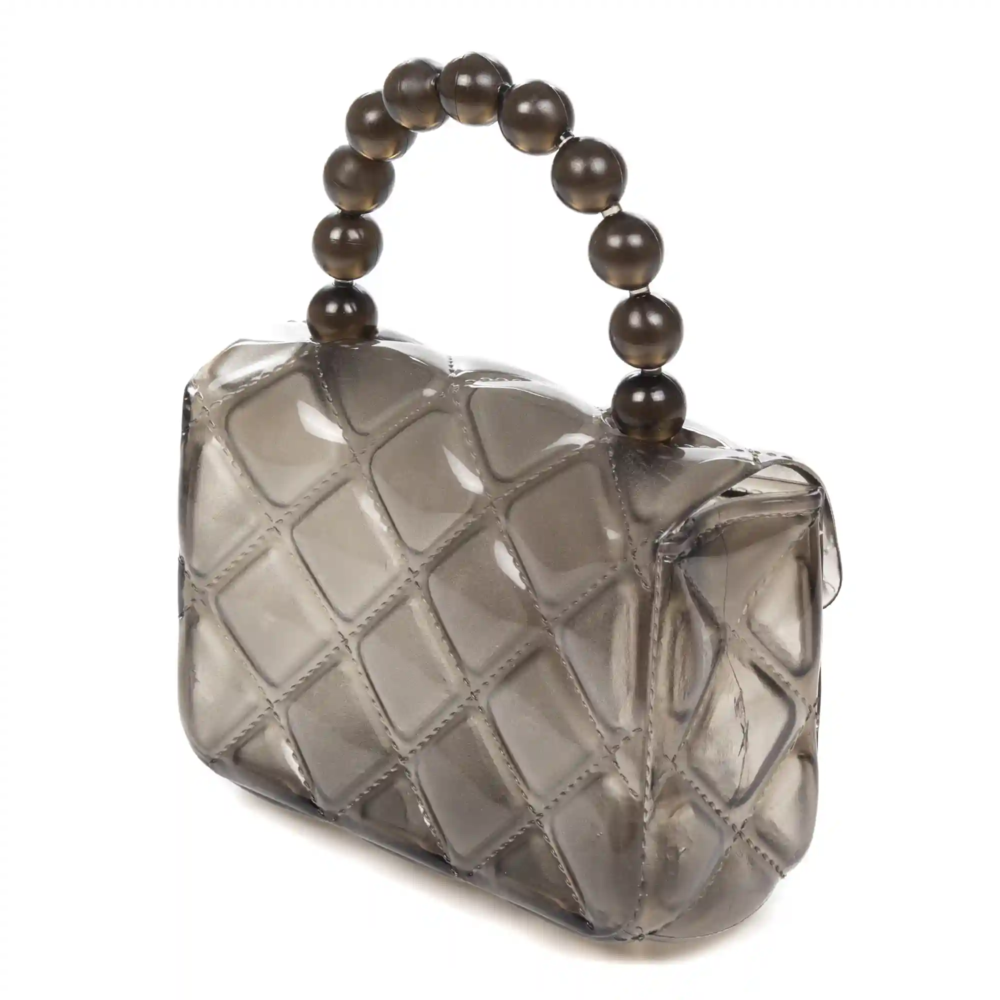 Firenze Artegiani Villalvernia Bolso De Mano Mini De Pvc Brillante