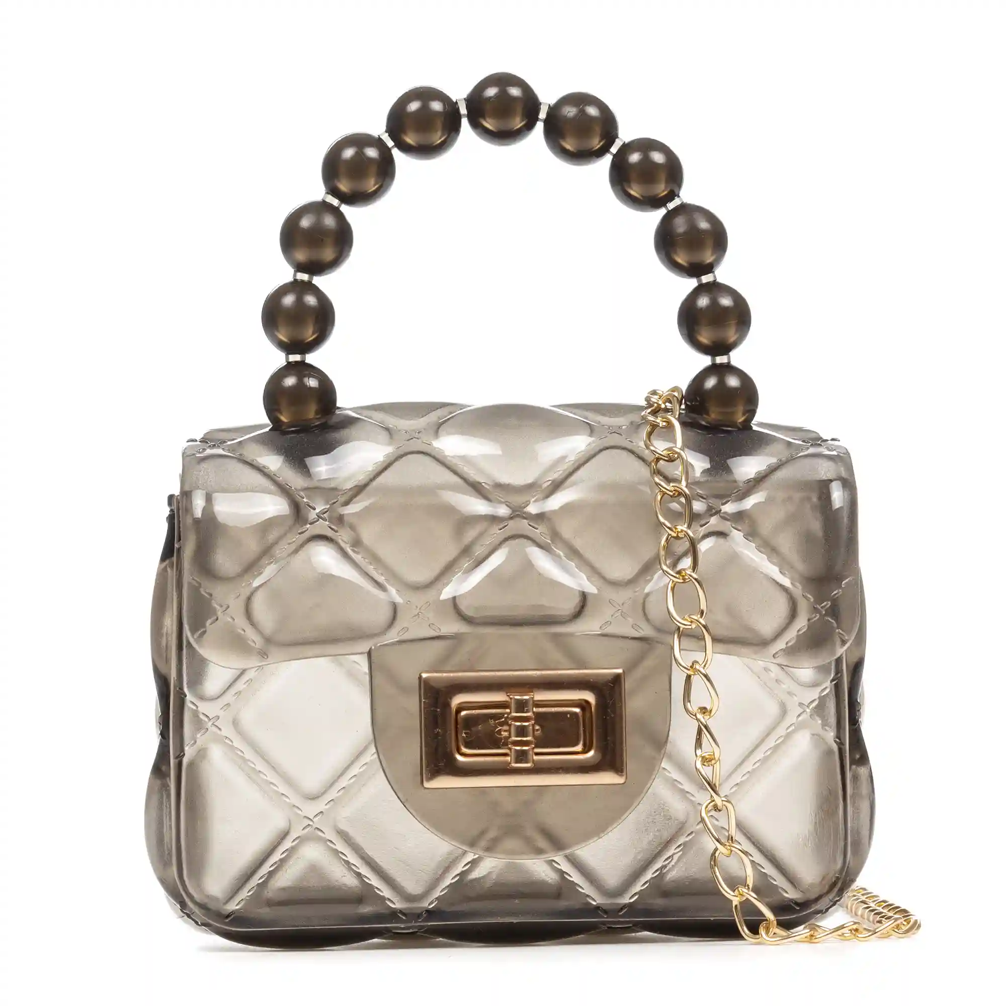 Firenze artegiani Villalvernia bolso de mano mini de pvc brillante