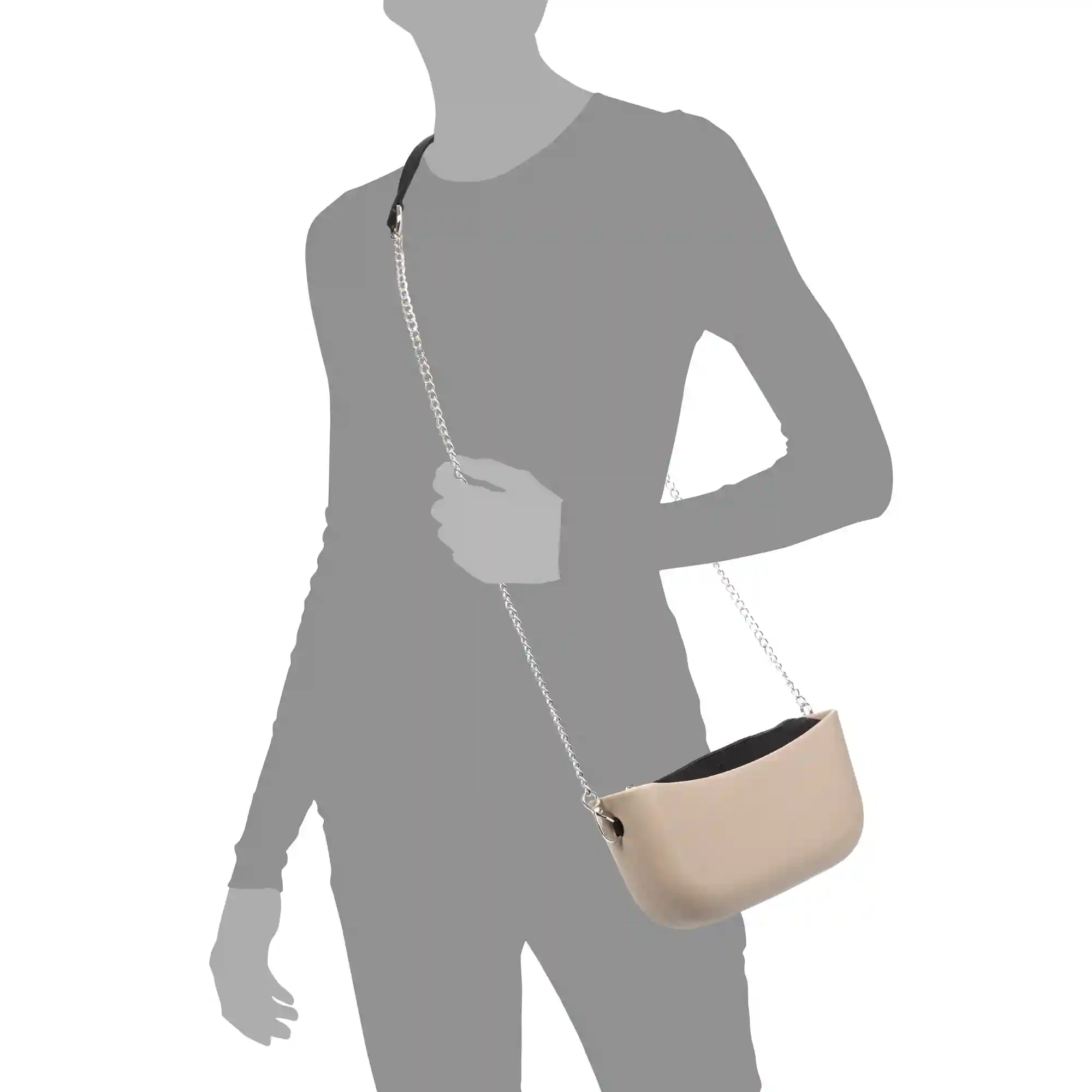 Firenze Artegiani Villaromagnano Bolso Bandolera De Goma Eva Con Correa Y Bolsa Interior