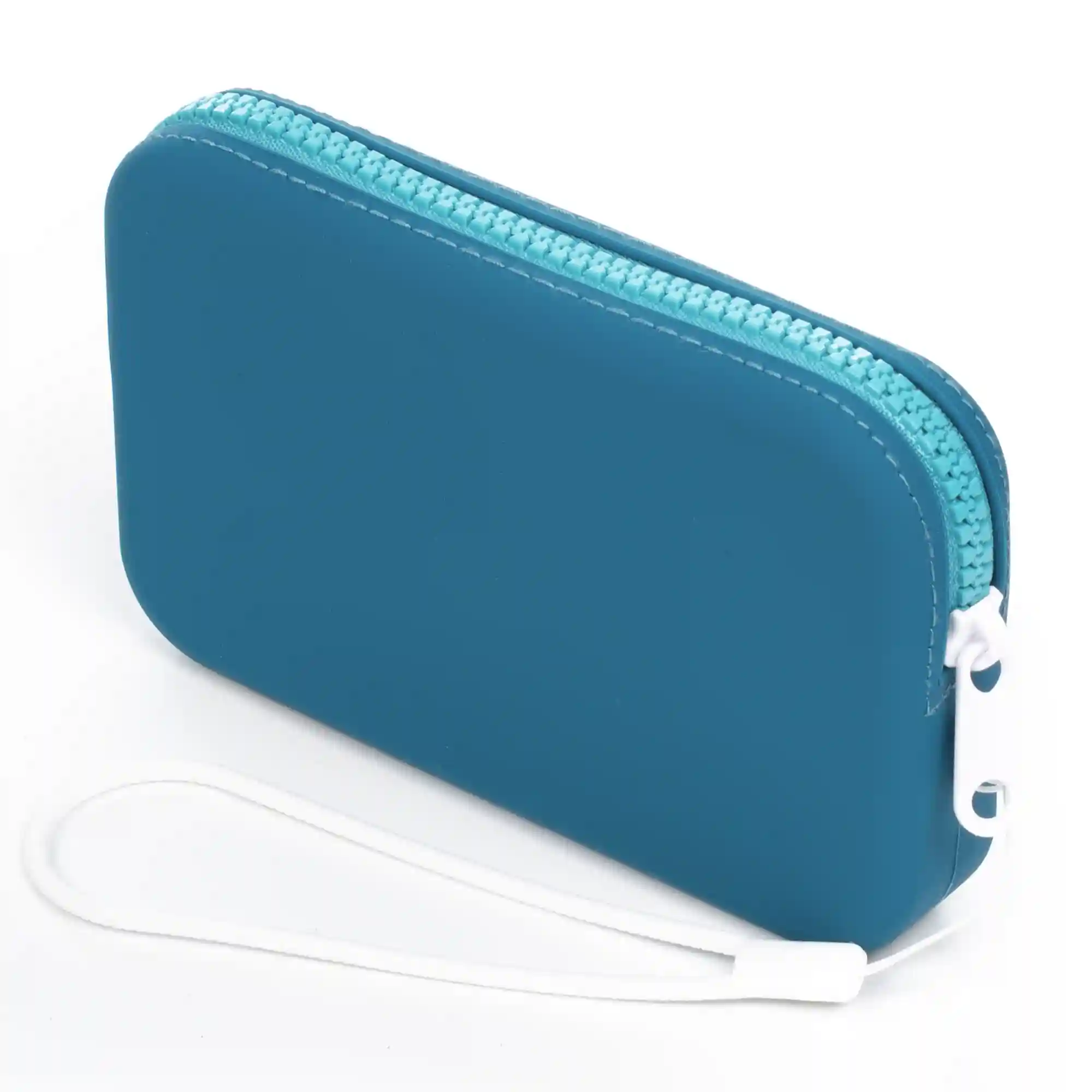 Firenze Artegiani Villaverla Monedero / Bolso De Mano Con Asa De Silicona Y Asa Flexible. Charms Decorativos Intercambiables