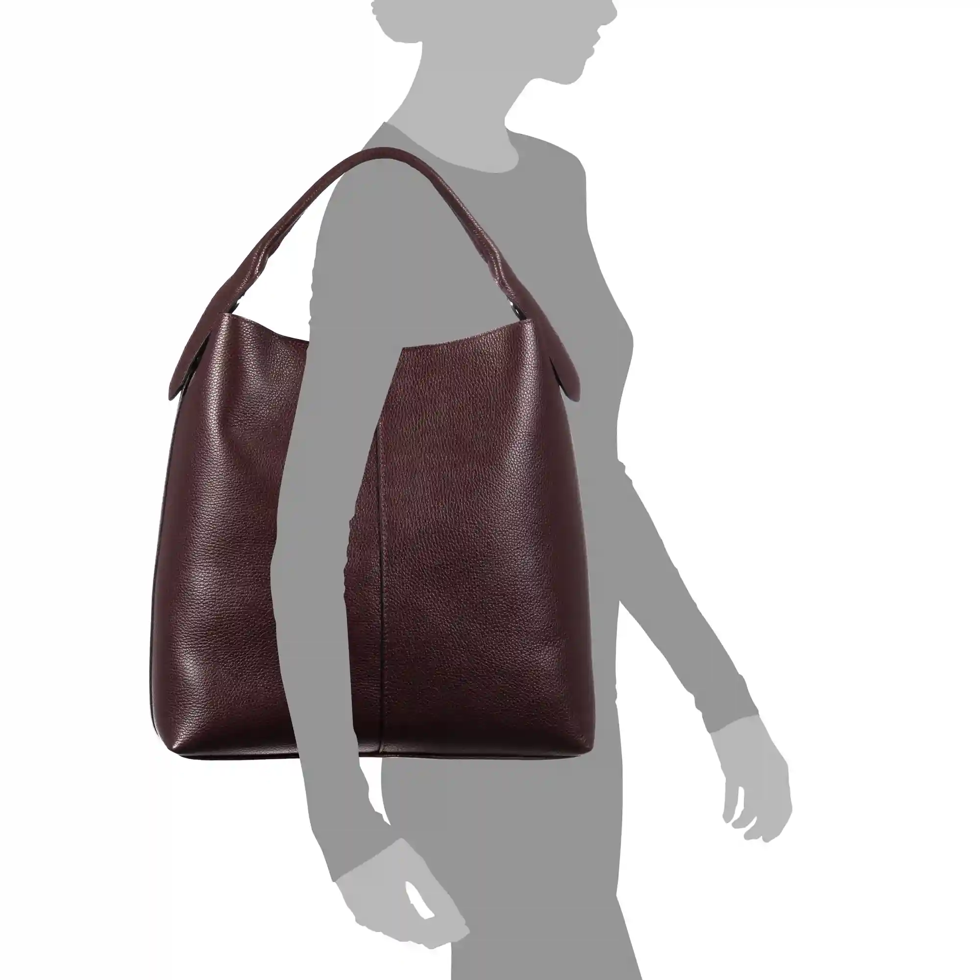 Firenze Artegiani Zelinda Bolso Shopper Mujer.Piel Auténtica Dollaro