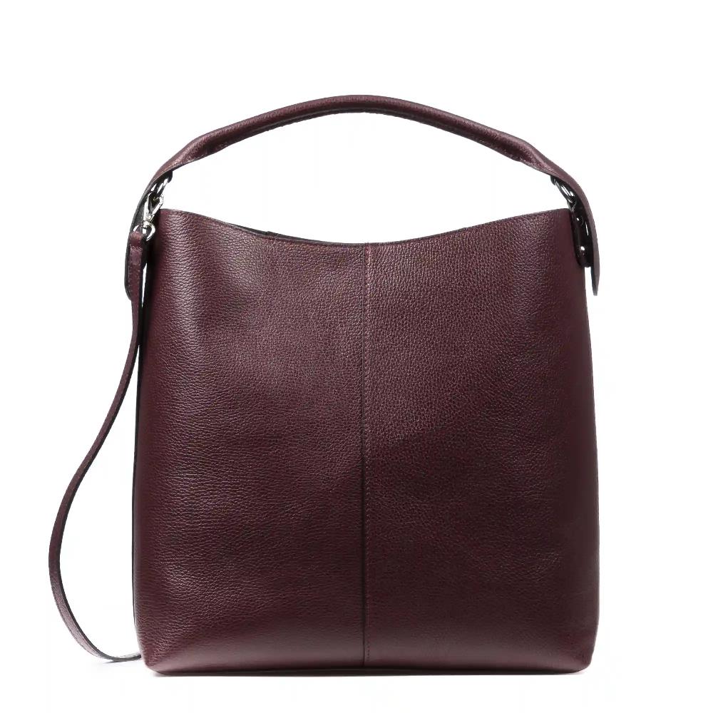 Firenze artegiani Zelinda Bolso Shopper Mujer.Piel auténtica Dollaro