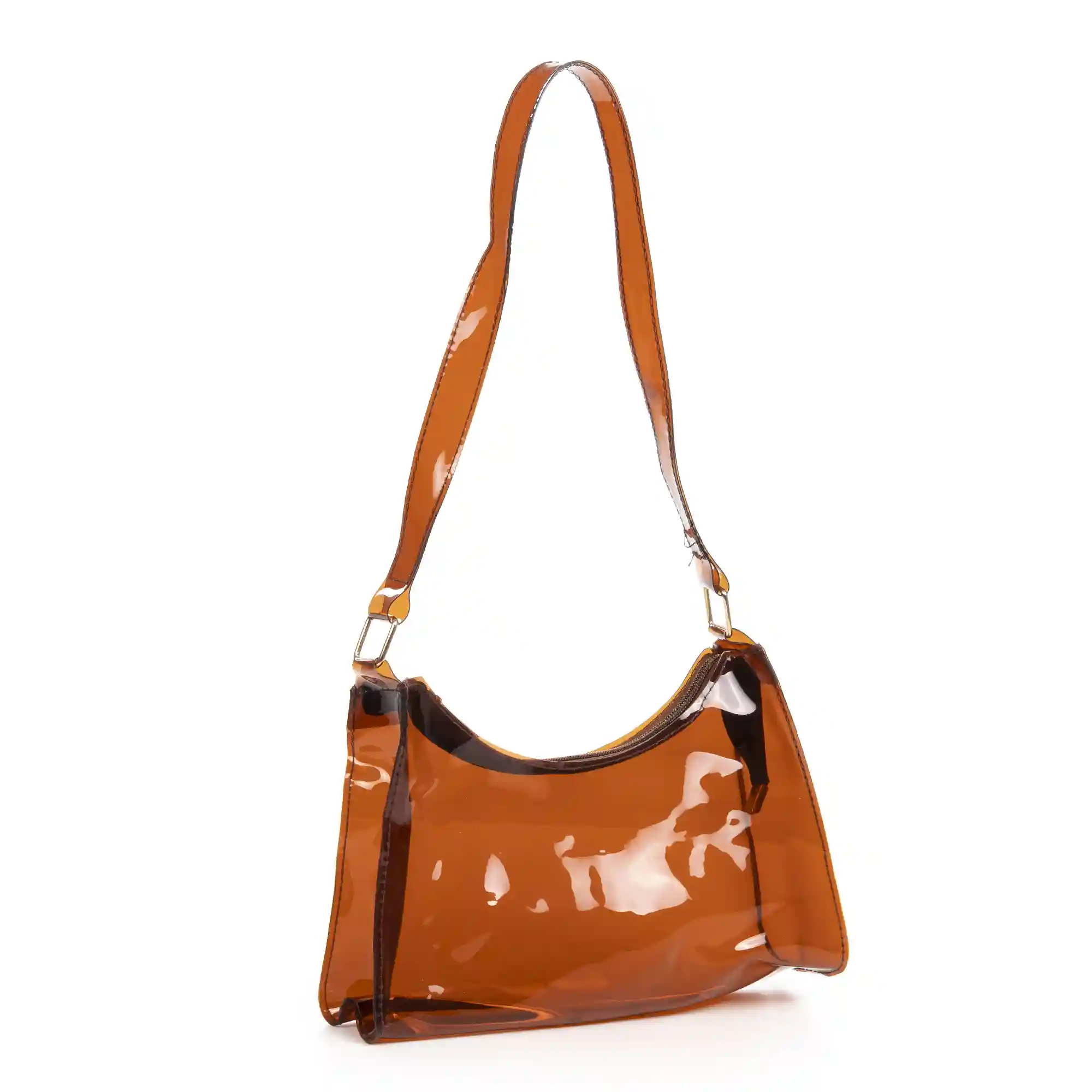 Firenze Artegiani Zeri Bolso De Hombro De PVC Transparente