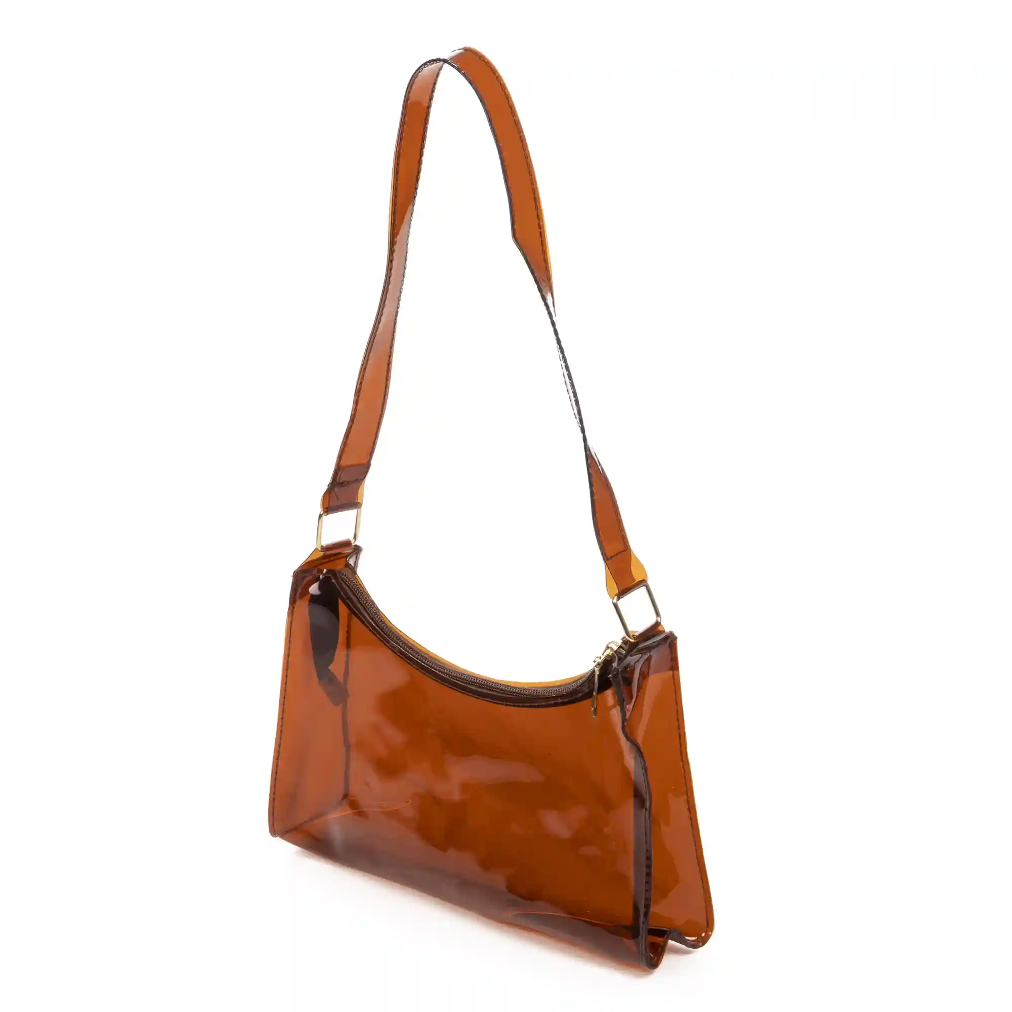 Firenze Artegiani Zeri Bolso De Hombro De PVC Transparente