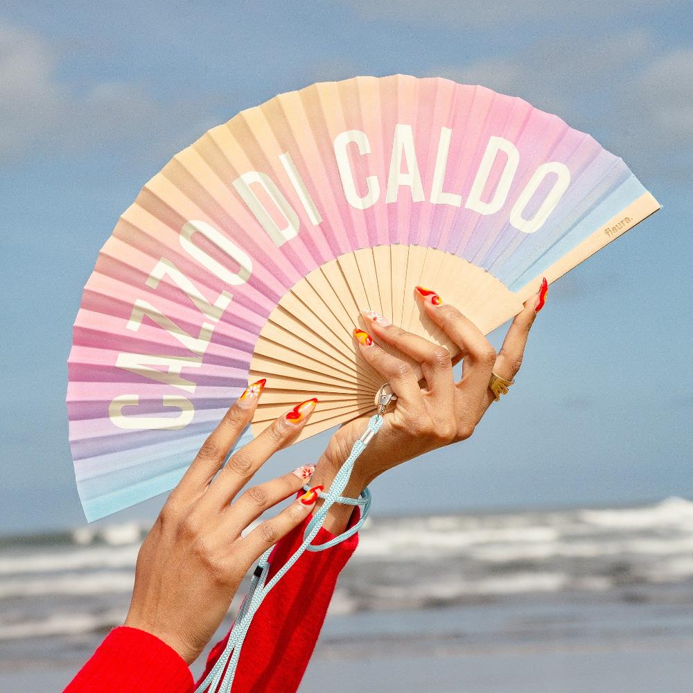 Fisura Abanico "Cazzo Di Caldo" Degradado (brilla En La Oscuridad)