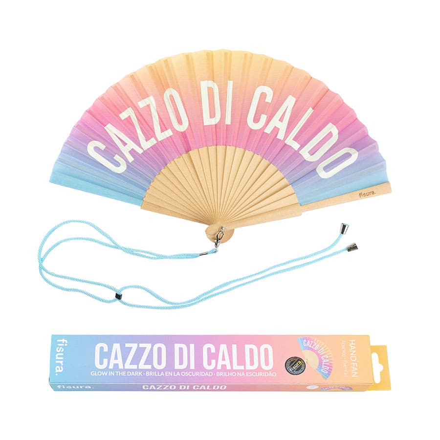 Fisura Abanico "Cazzo di caldo" degradado (brilla en la oscuridad)