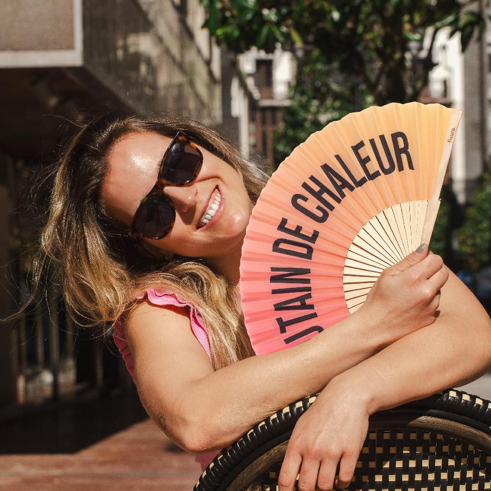 Fisura Abanico "Putain De Chaleur" Degradadado Sunset