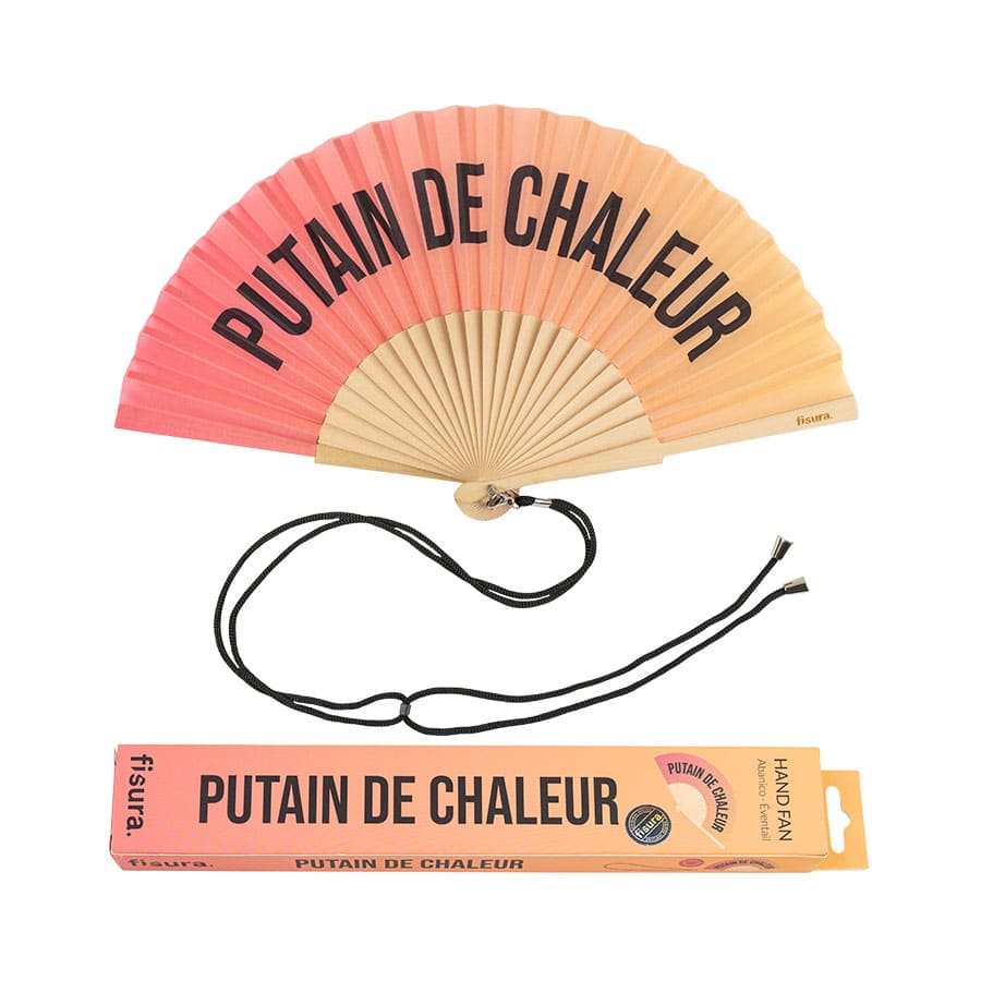 Fisura Abanico "Putain de chaleur" Degradadado sunset