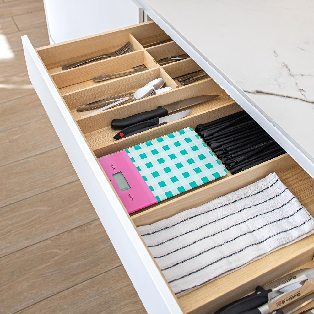 Fisura Báscula Digital De Cocina Con Estampado vichy Verde