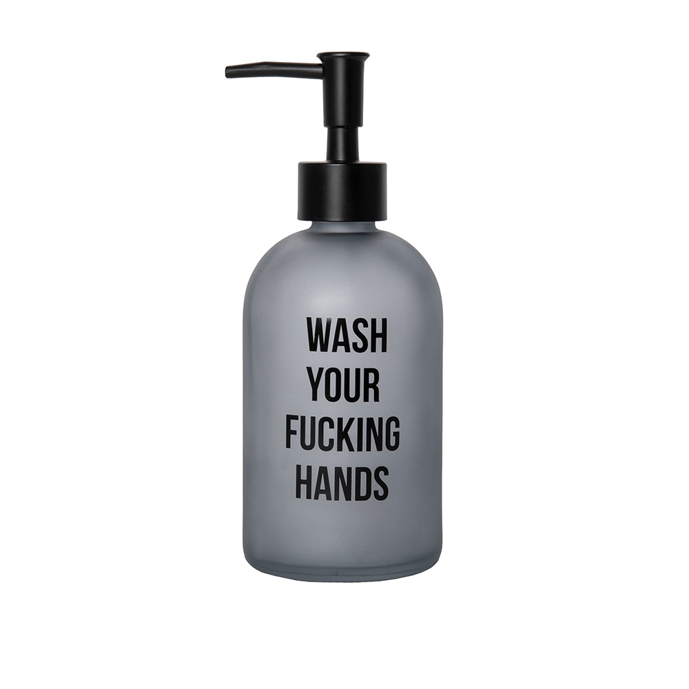 Fisura Dispensador de jabón “wash your fucking hands”