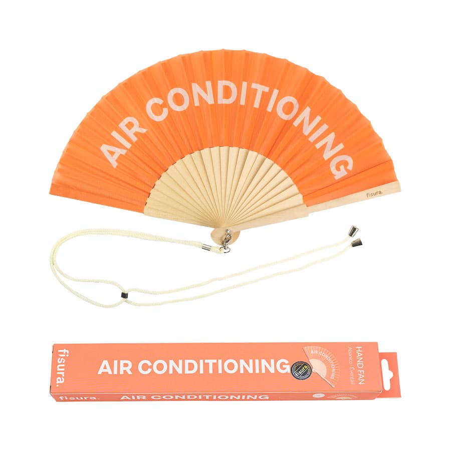 Fisura Abanico "Air conditioning" naranja