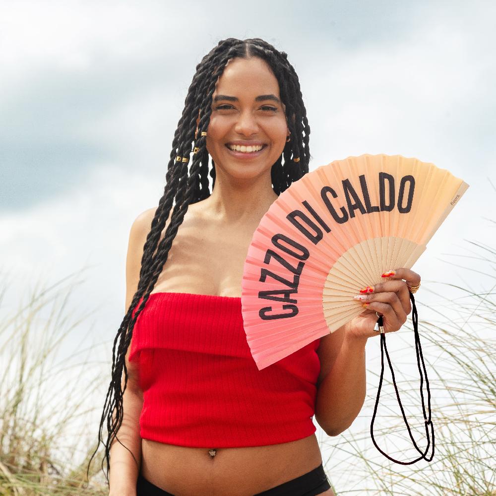 Fisura Abanico "Cazzo Di Caldo" Degradadado Sunset