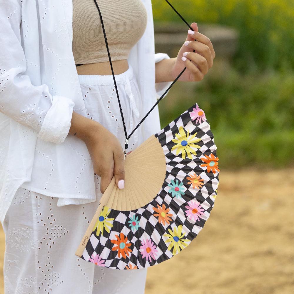 Fisura Abanico "geométrico Flores"