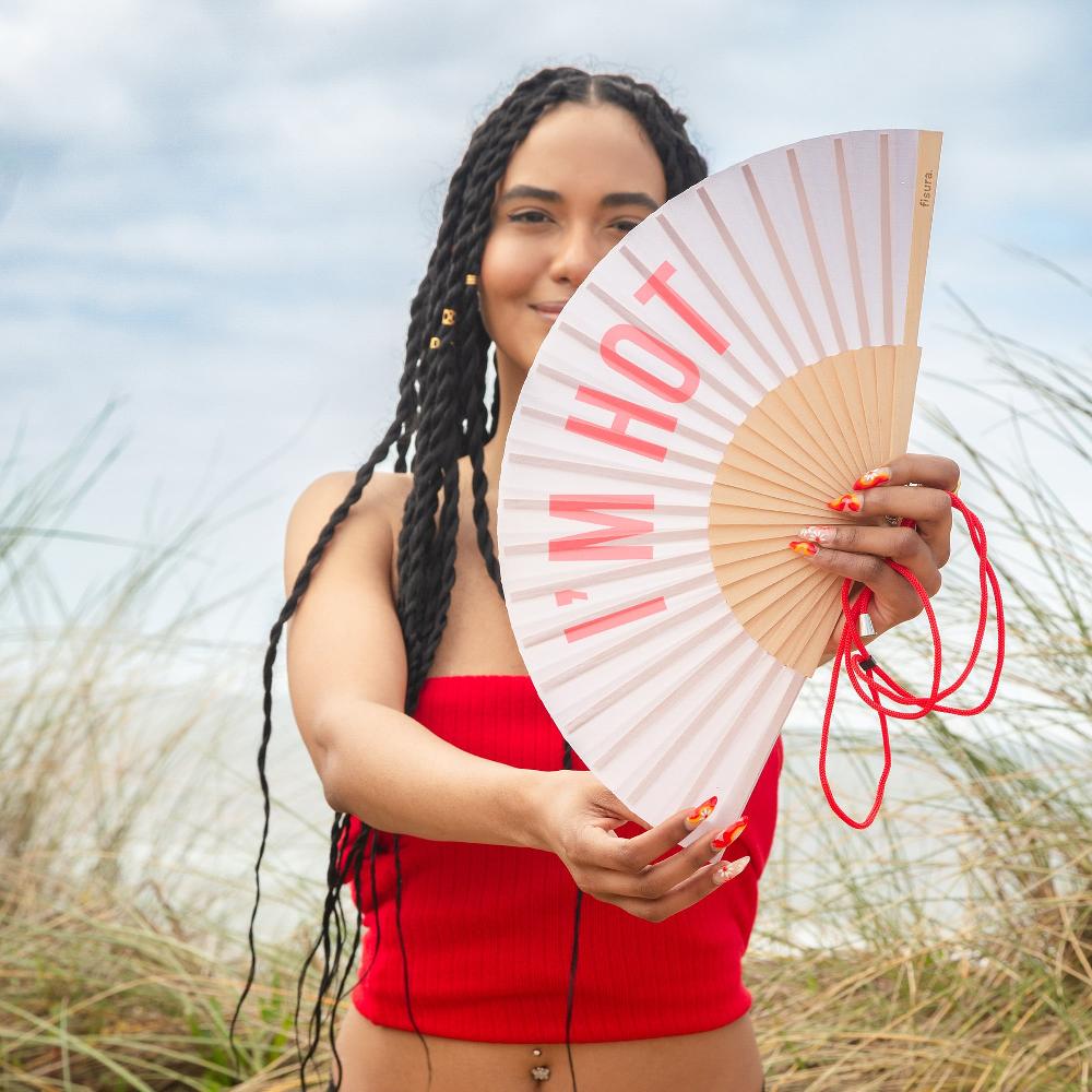 Fisura Abanico "I'm Hot" Beige